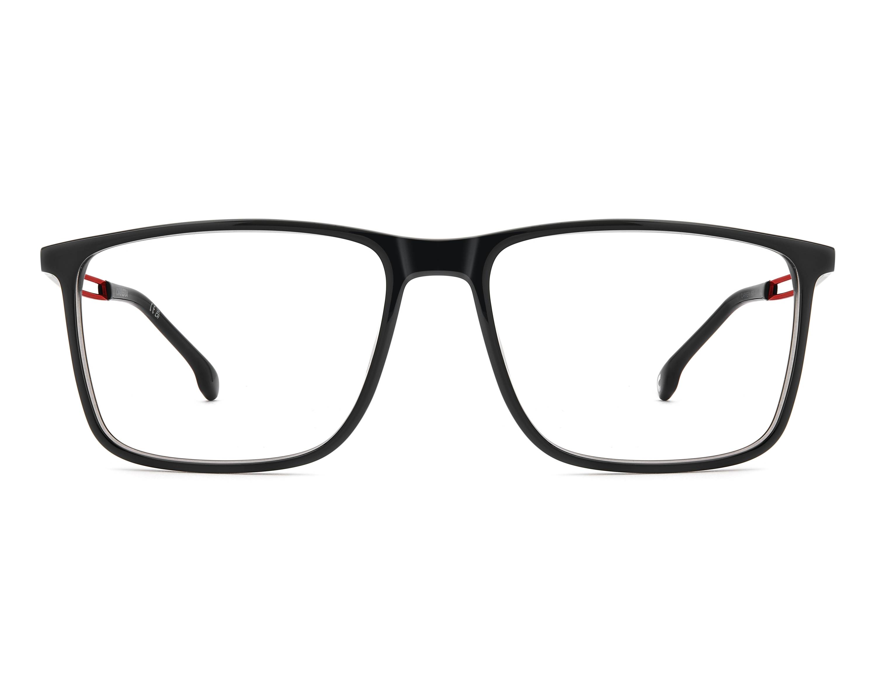 Carrera CARRERA-8924 OIT 56-15 Noir Rouge vue 360 degr&eacute;s 9