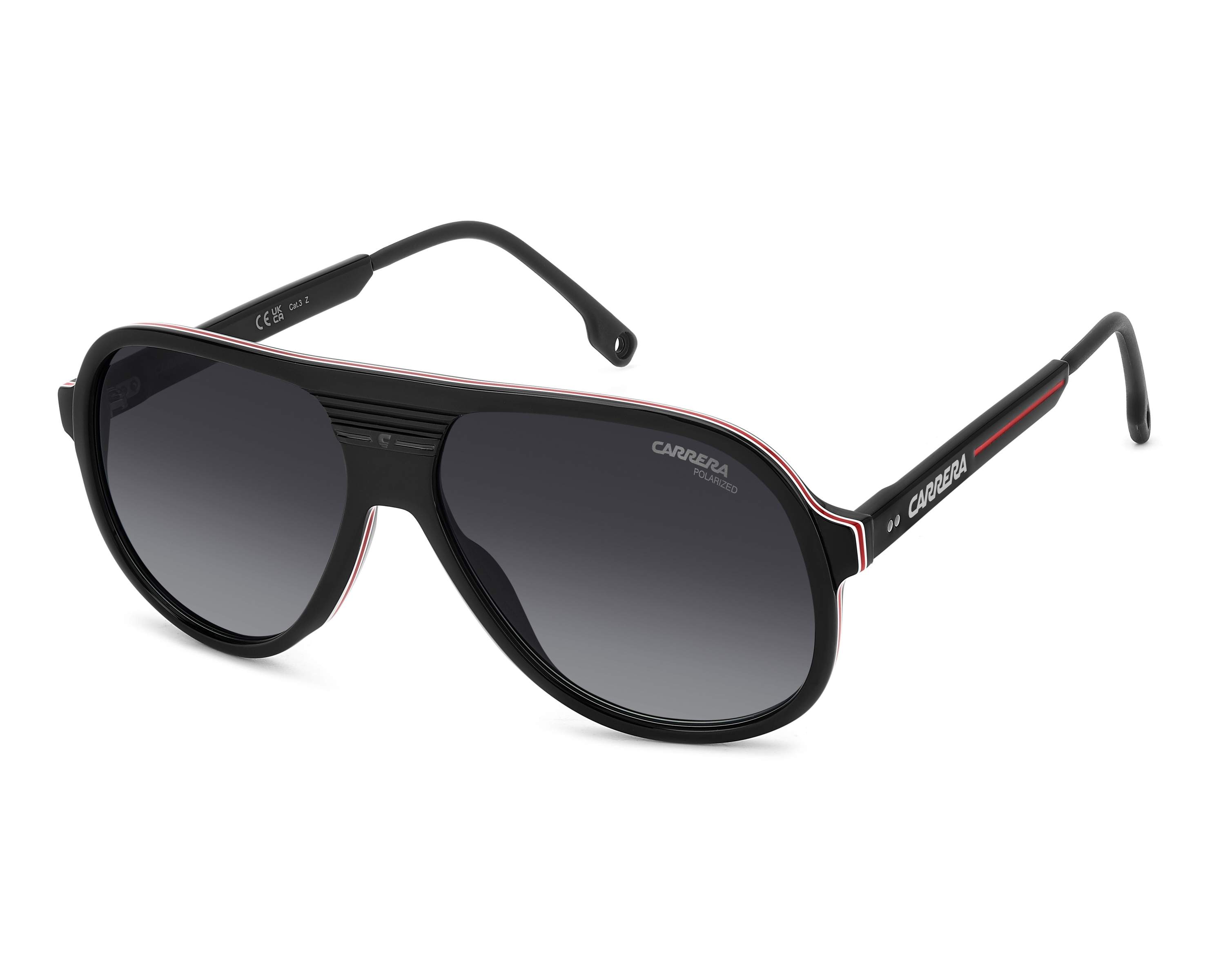 Carrera C-SPORT-07-S 807/WJ 59-14 Noir  vue 360 degr&eacute;s 5