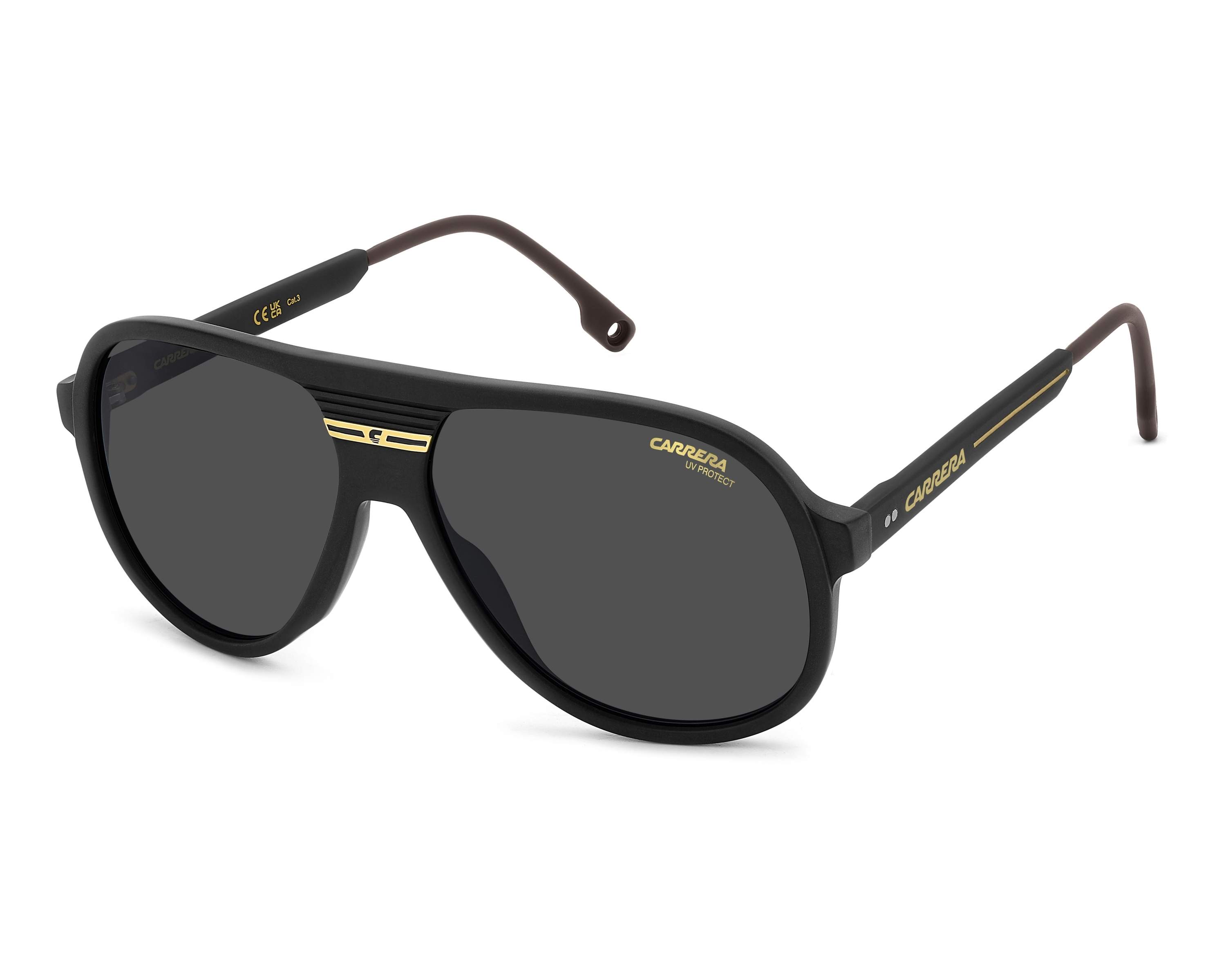Carrera C-SPORT-07-S I46/IR 59-14 Black Gold vue 360 degr&eacute;s 5