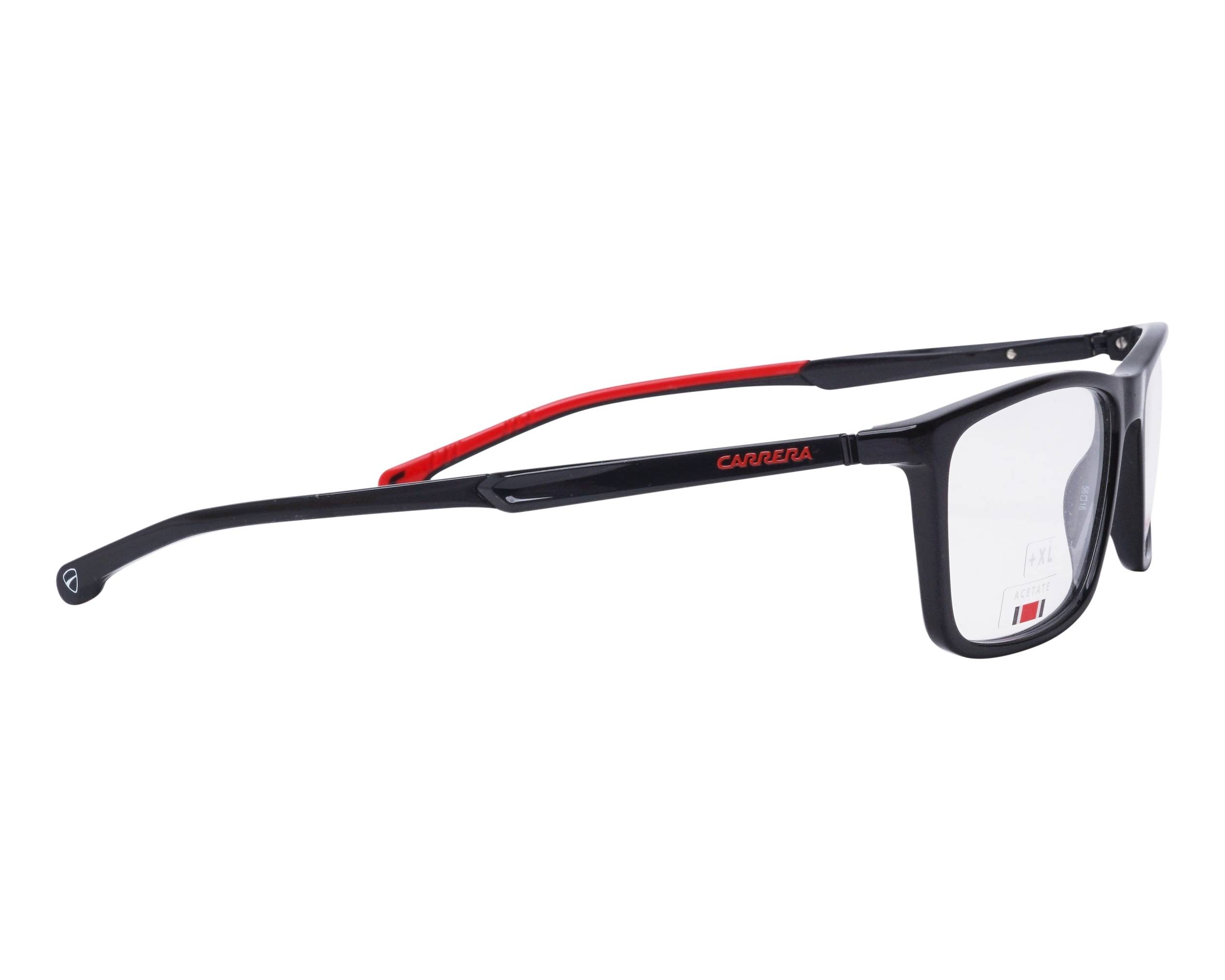 Carrera CARDUC-007 OIT - Noir Rouge vue de c&ocirc;t&eacute;