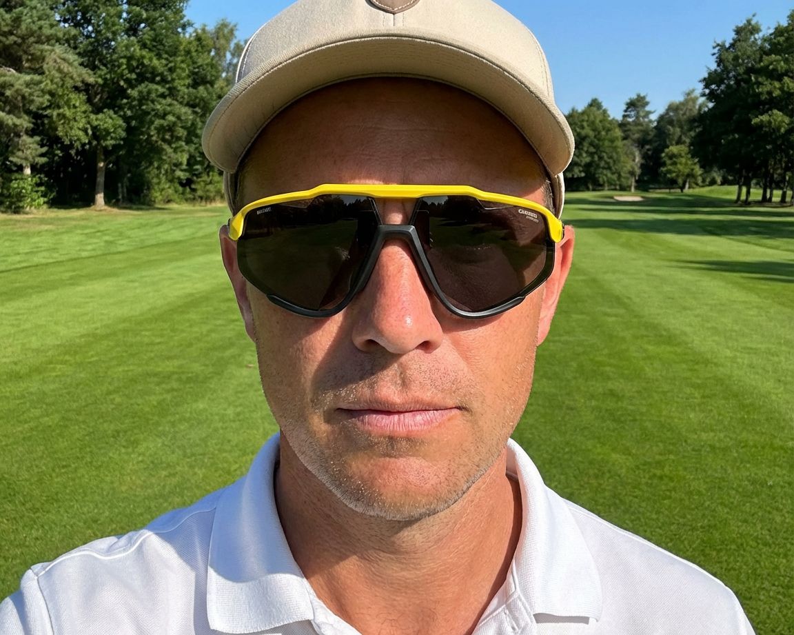 Carrera CARDUC-055-S 4CW/2K 76-11 Noir Jaune vue 360 degr&eacute;s 10