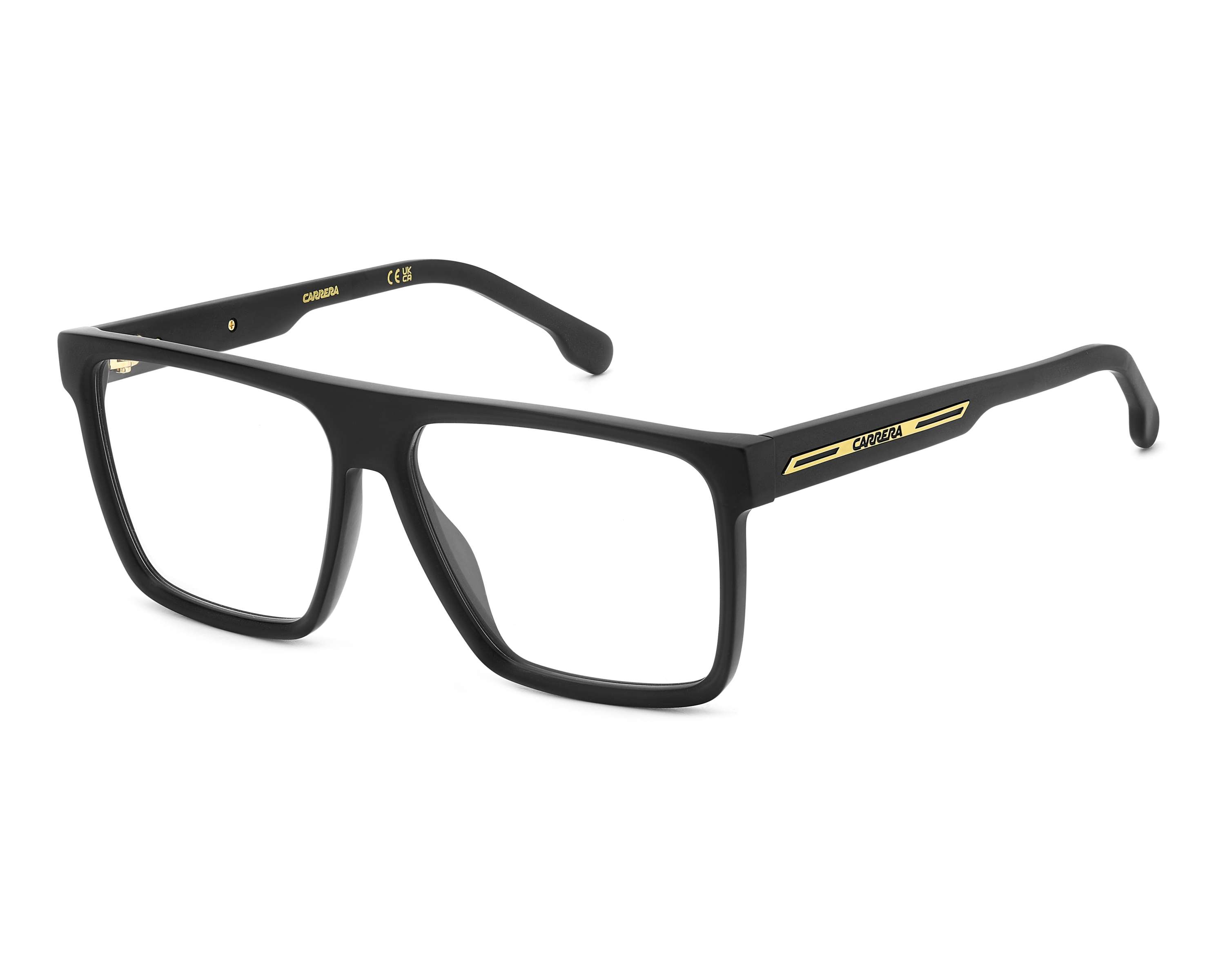 NEW CARRERA unisex 2003t/v square eyeglasses in black silver Carrera CARRERA 3077 2M2 | Eyeglasses | Vytria Eyewear main image 4
