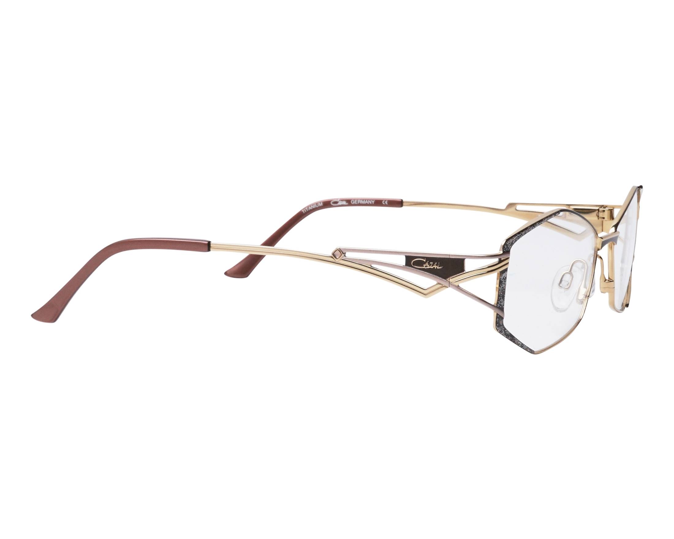 Cazal 1267 002 - Or  vue de c&ocirc;t&eacute;