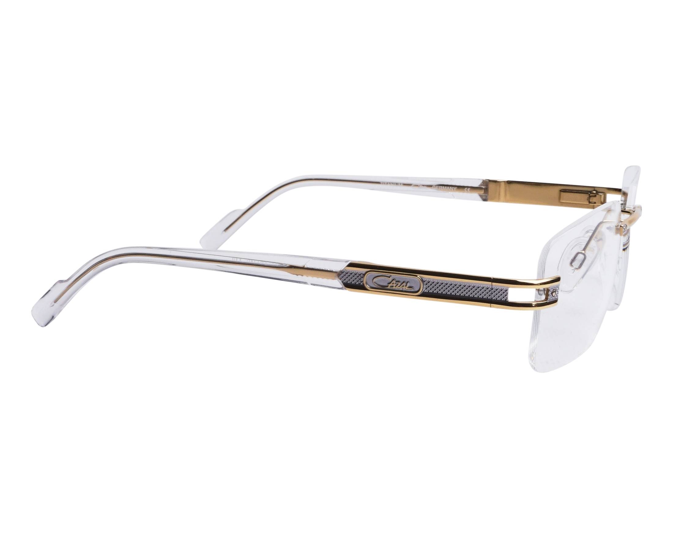 Cazal 7103 003 58-16 Or Cristal vue de face