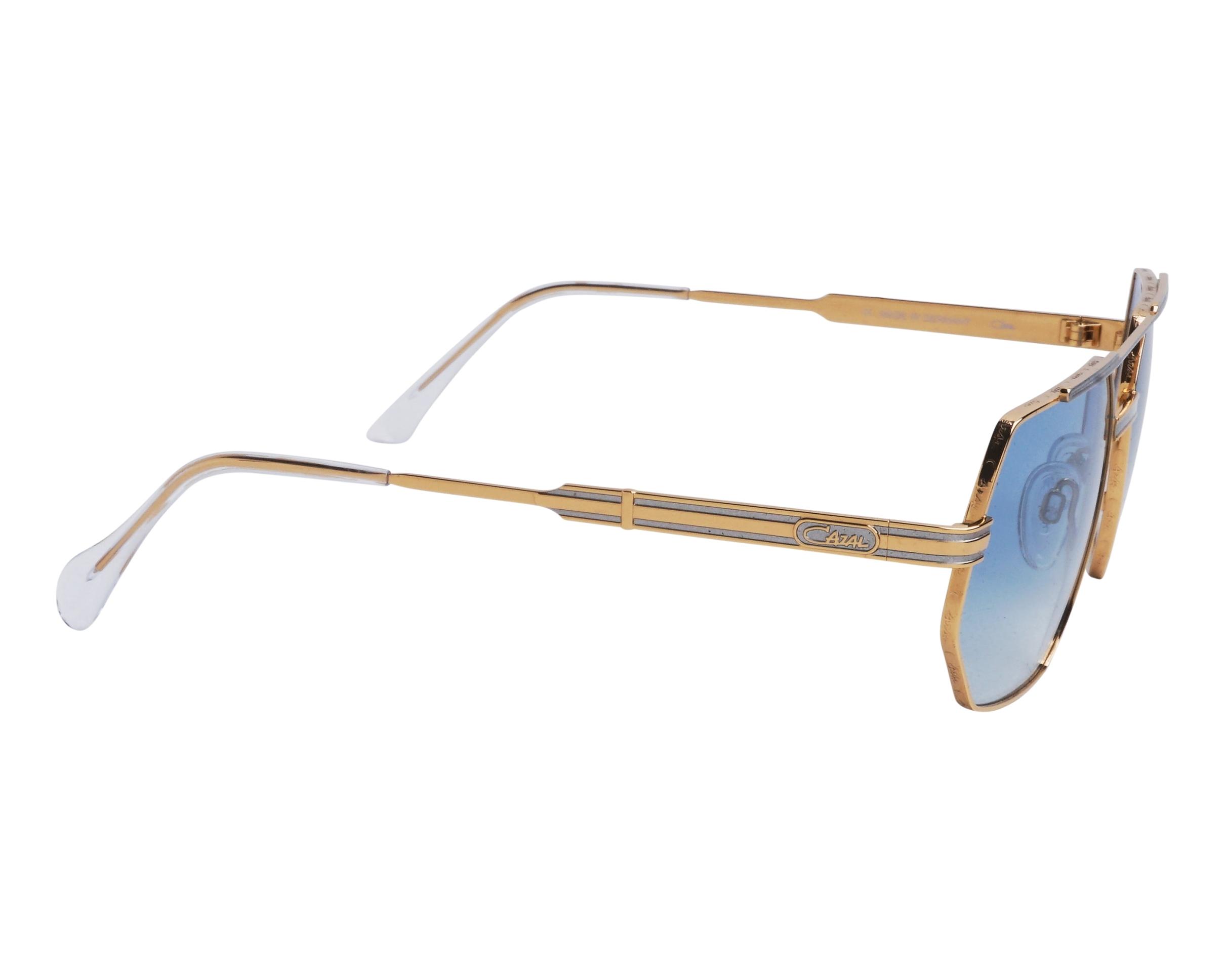 Cazal 7113/3 002 59-17 gold silber vue de profil