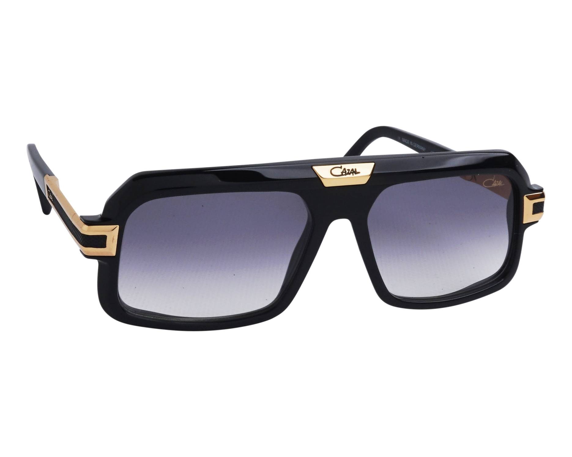 Cazal 8051 001 57-15 Noir Or vue de face