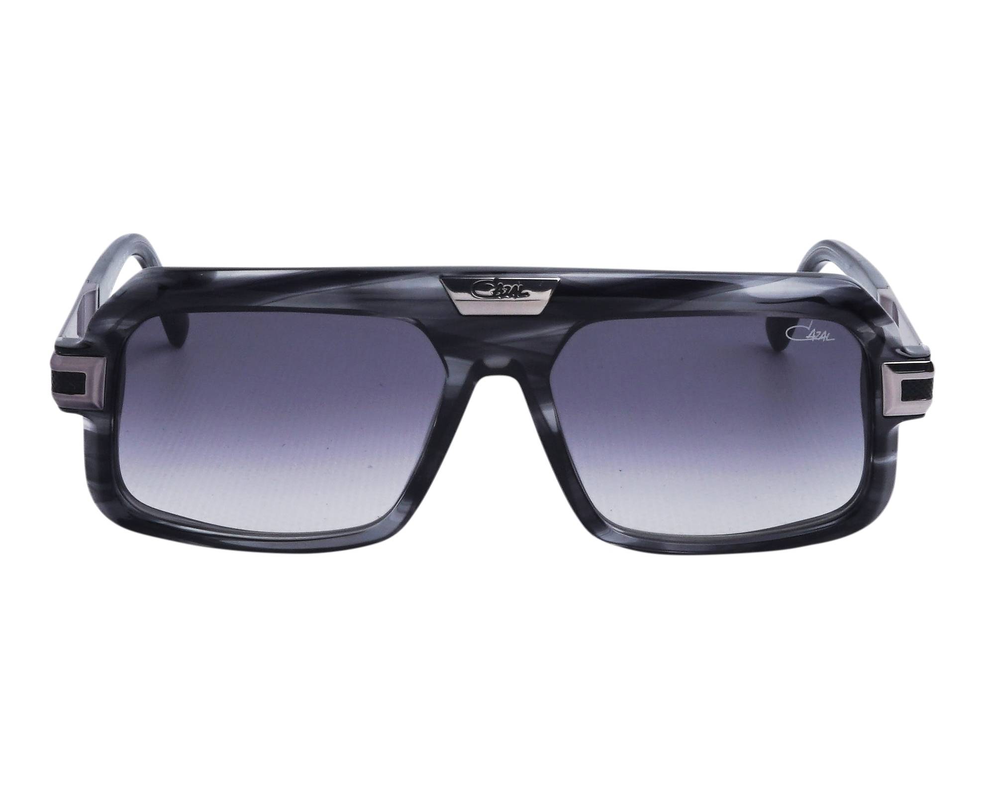 Cazal 8051 003 57-15 Gris Acier vue de profil