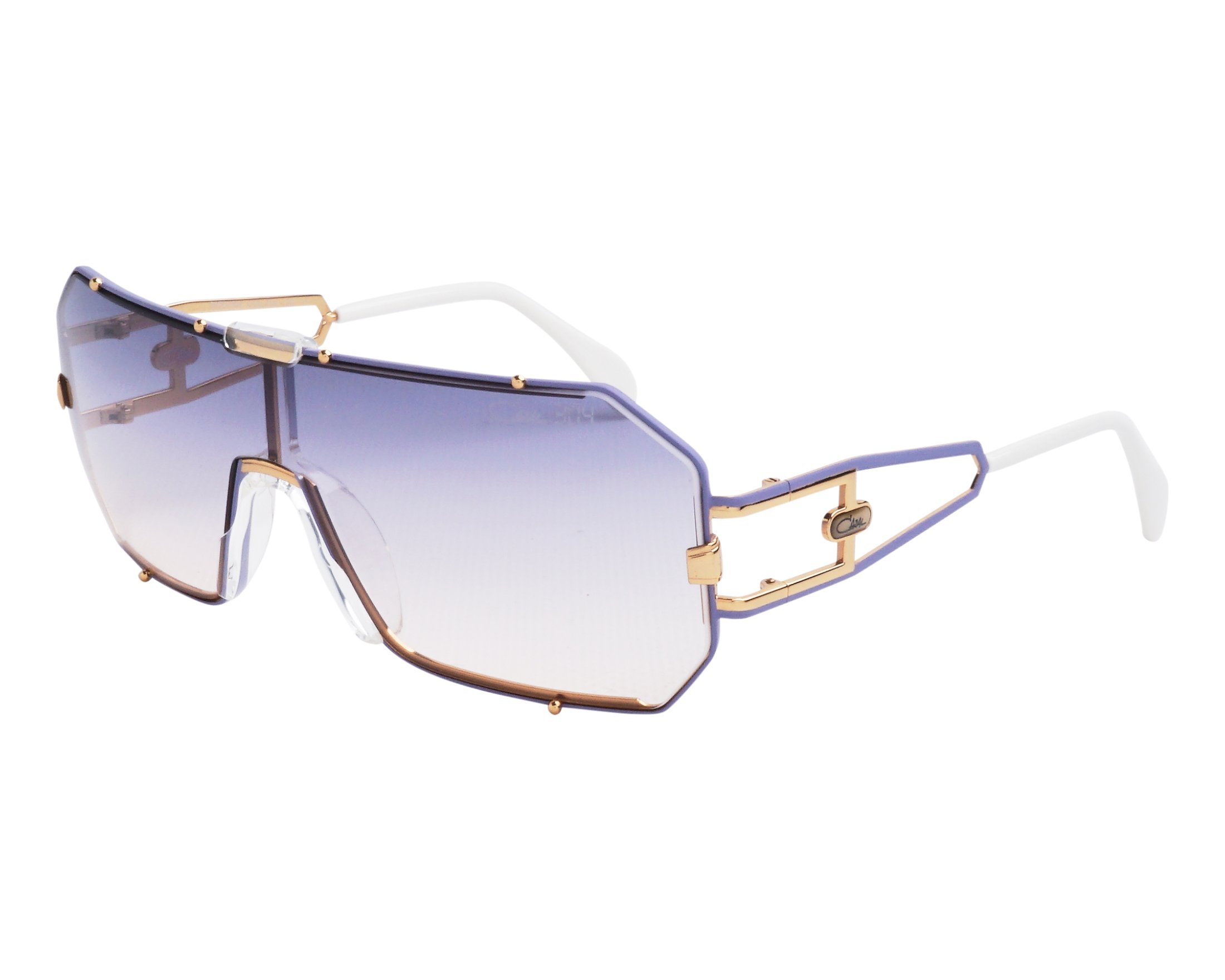 Cazal 904 302 - gold schwarz vue de profil