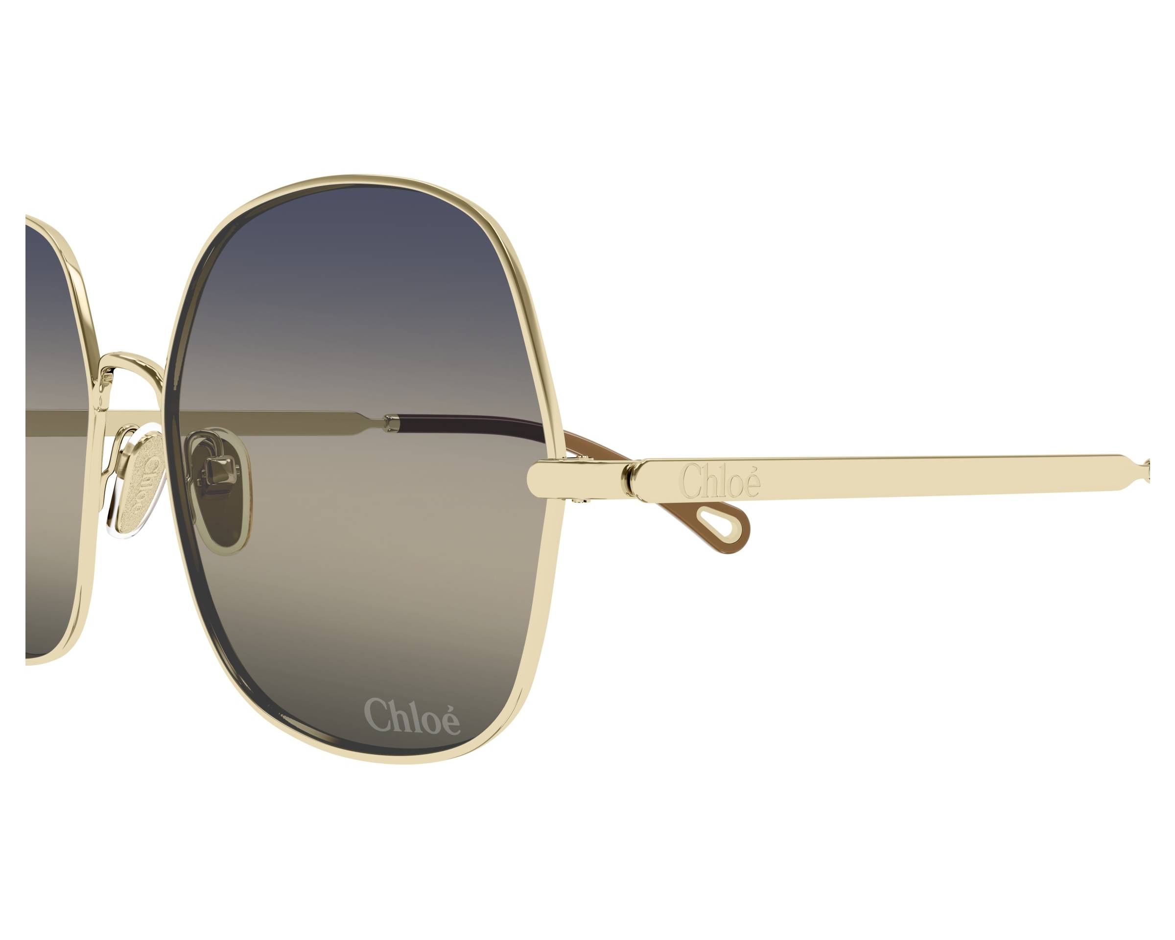 Chloe CH0282S 002 60-17 gold  vue de face
