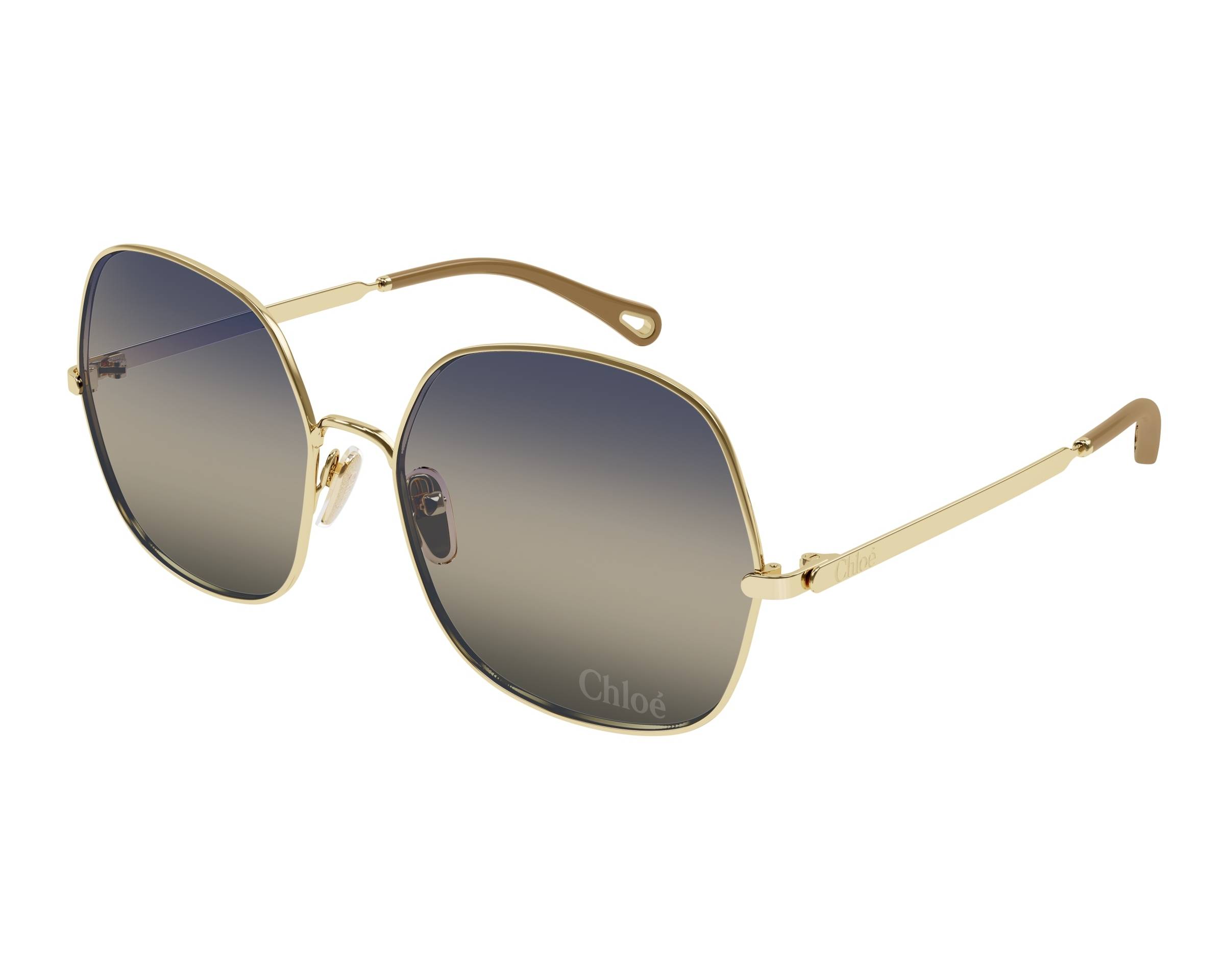 Chloe CH0282S 002 60-17 gold  vue de c&ocirc;t&eacute;
