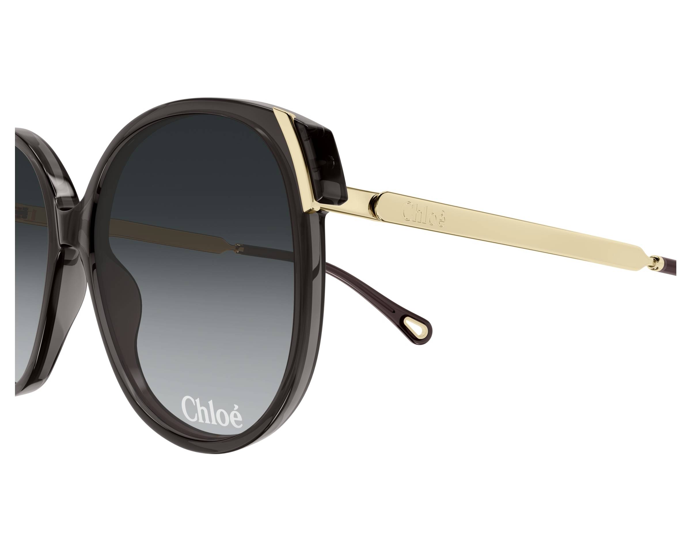 Chloe CH0285S 001 58-16 Gris  vue de face