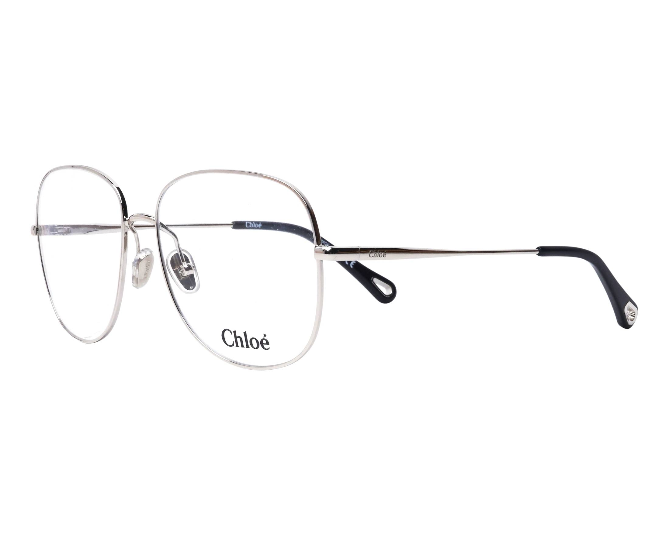 Chloe CH0020O 003 57-16 Argent Noir vue de profil