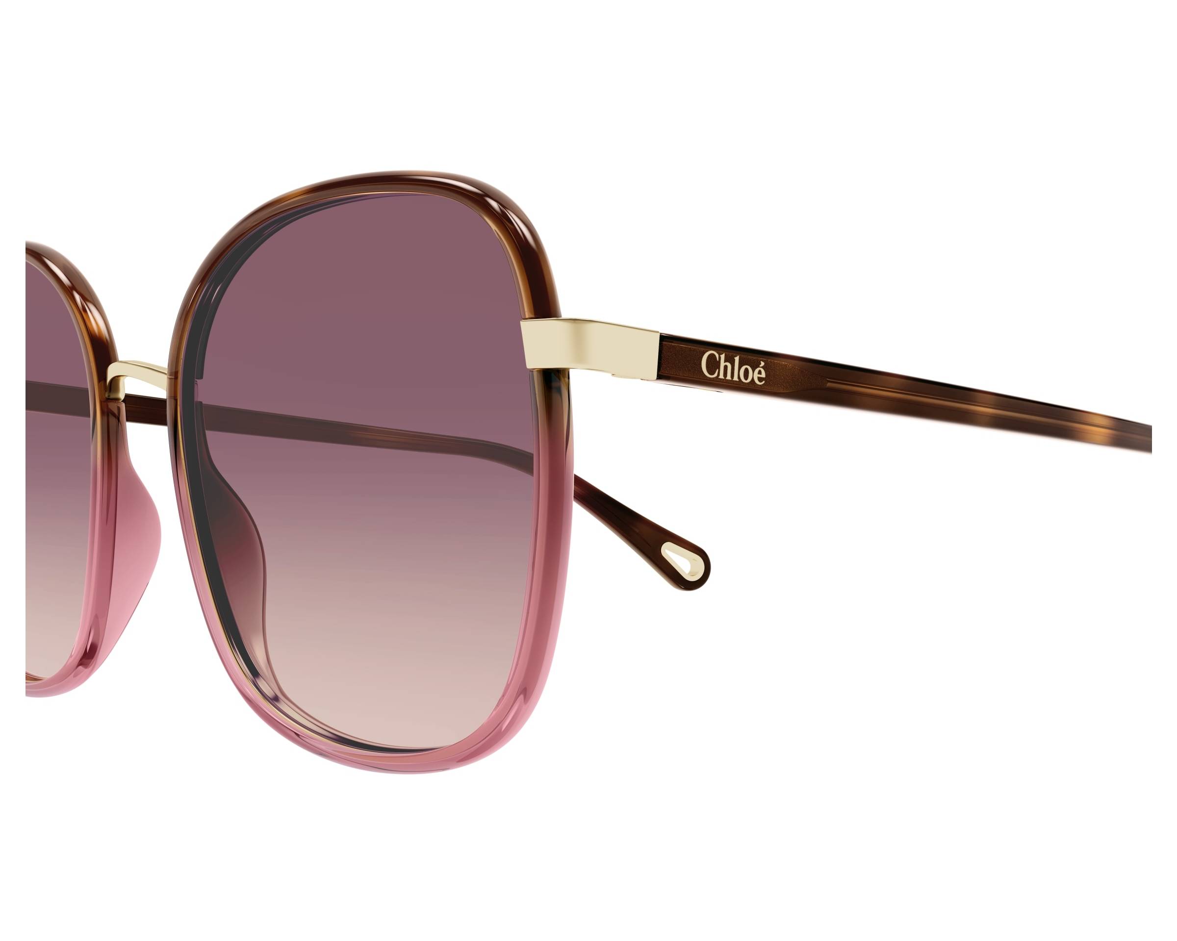 Chloe CH0031S 016 56-19 Havane  vue de profil