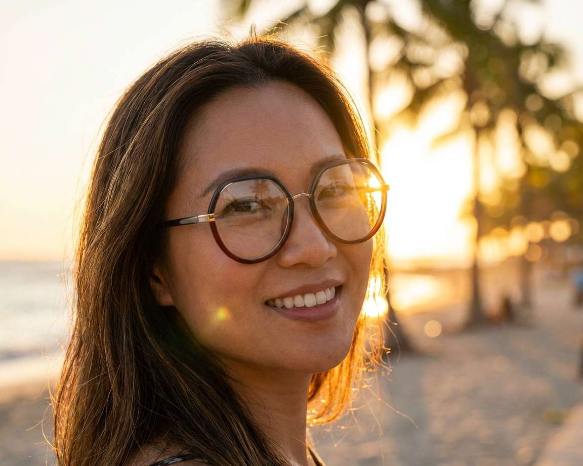 Chloe CH0131O 003 54-16 Bleu  autre vue