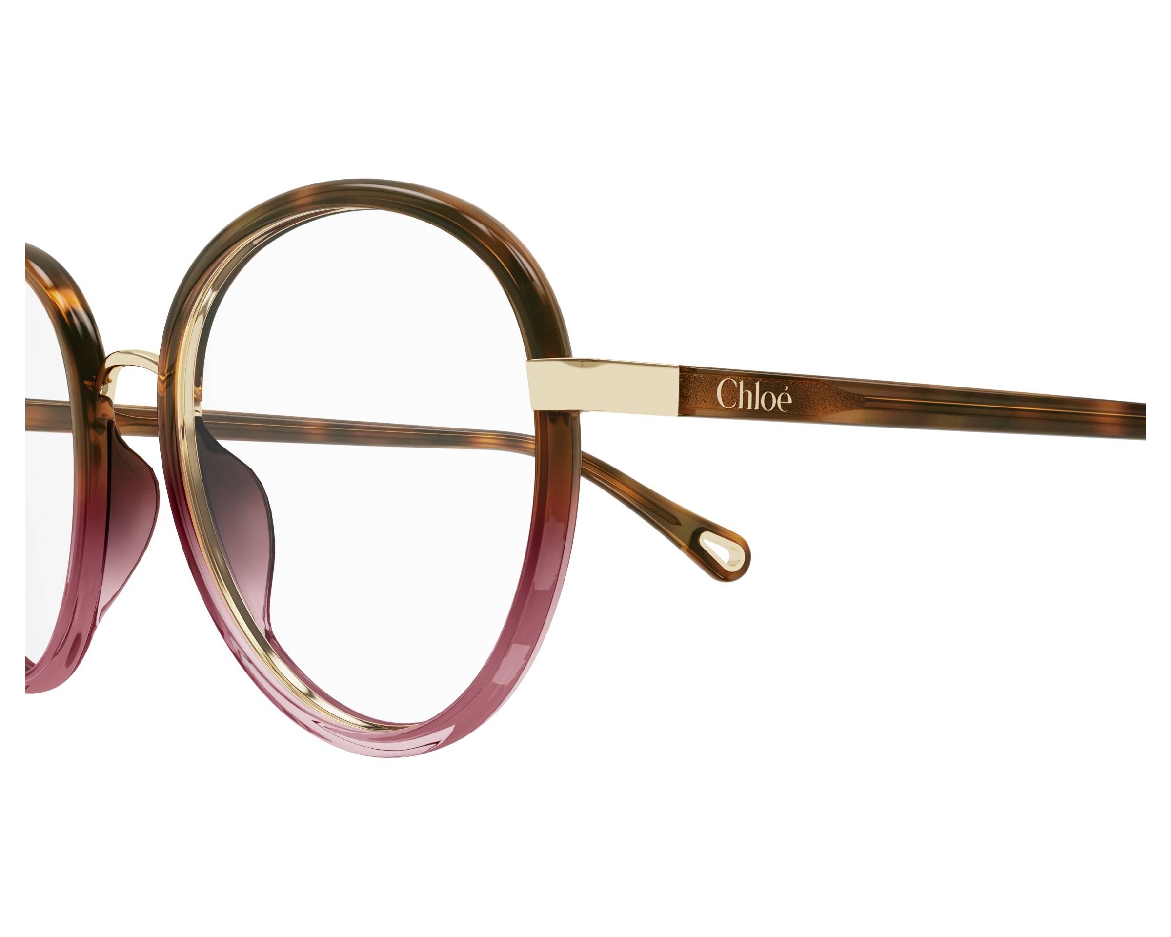 Chloe CH0308O 001 53-20 Havane  vue de c&ocirc;t&eacute;