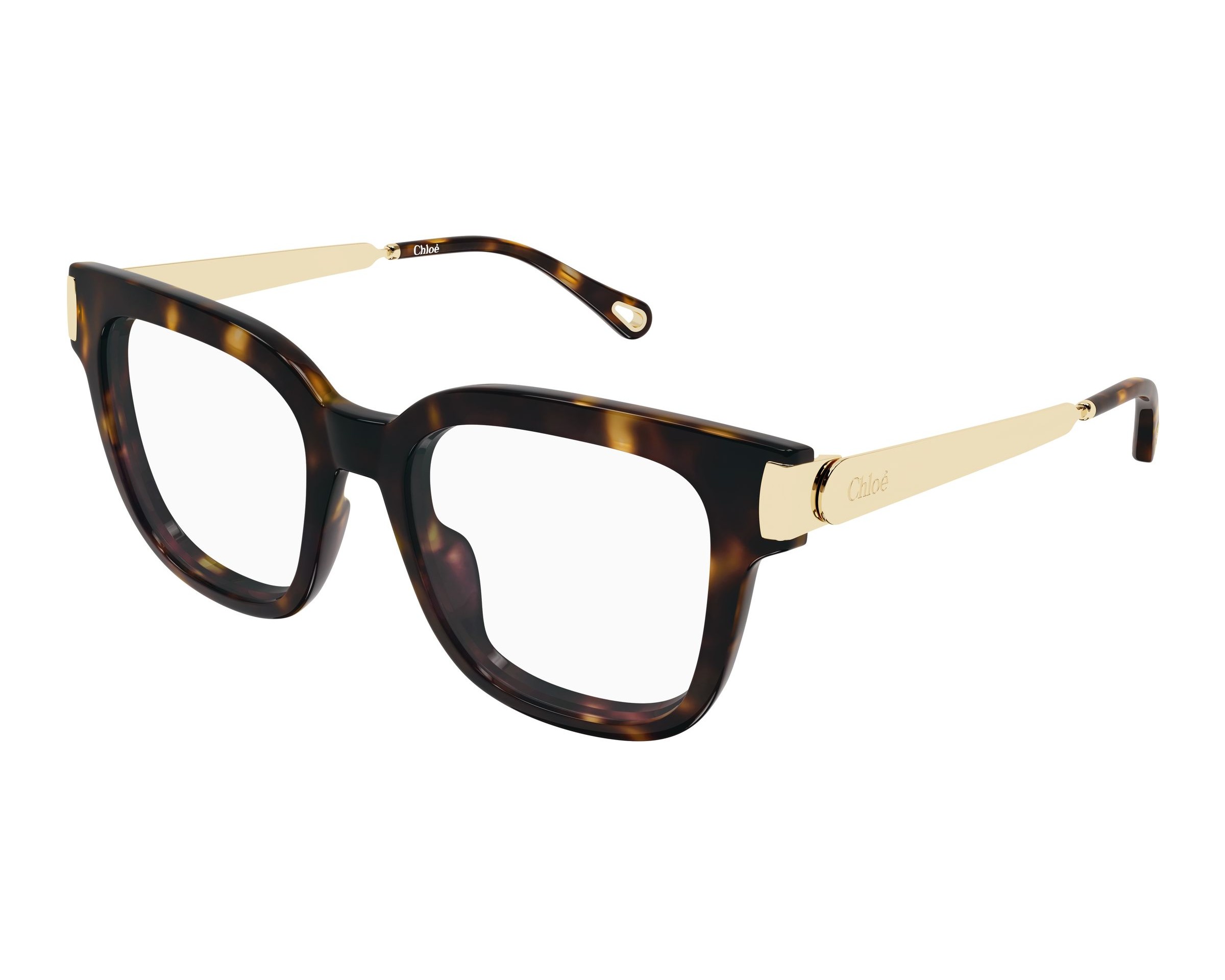 Chloe CH0353O 002 52-18 Havane  vue de profil
