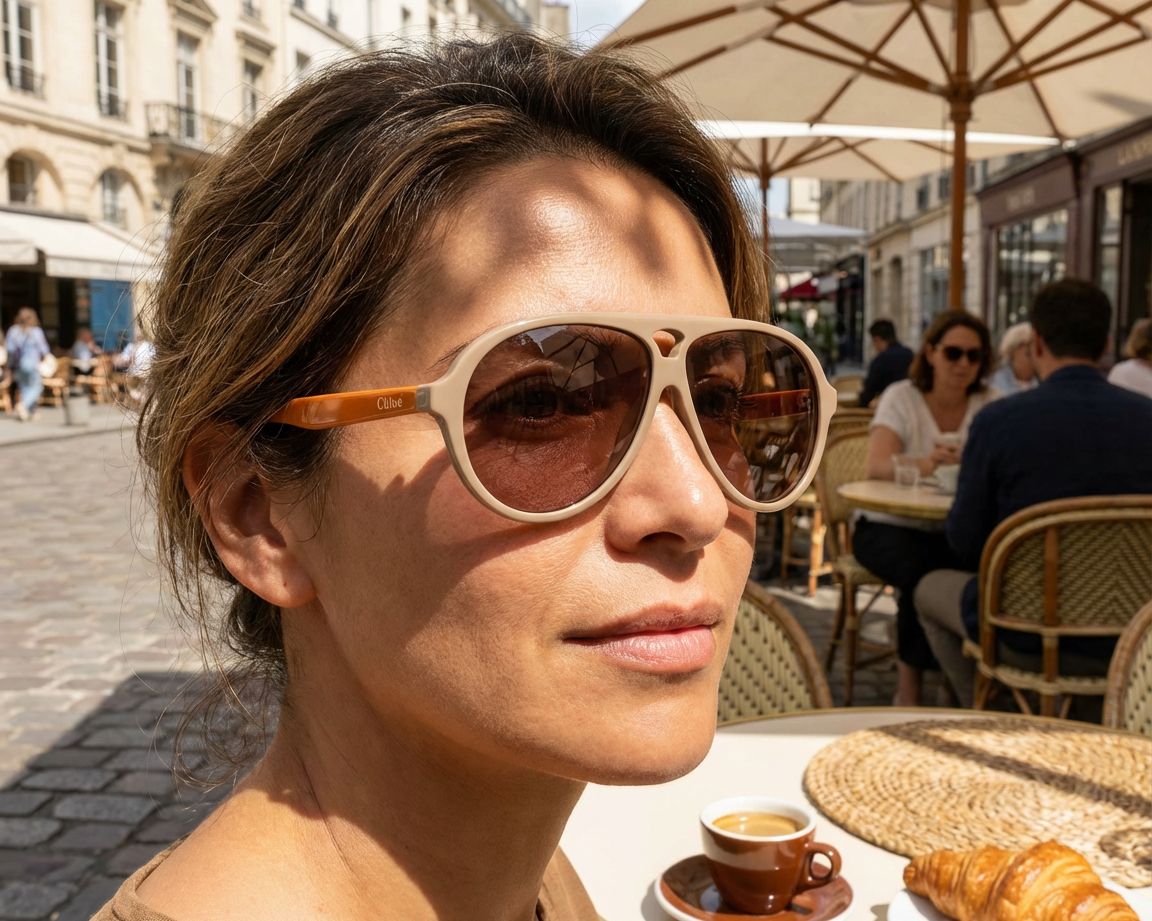 Chloe CH0211S 003 61-9 Beige  vue 360 degr&eacute;s 5