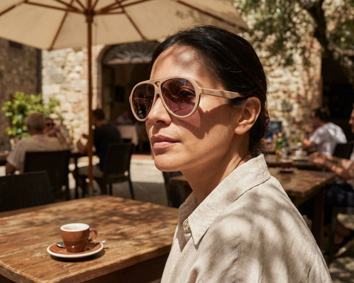 Chloe CH0211S 003 61-9 Beige  vue 360 degr&eacute;s 6