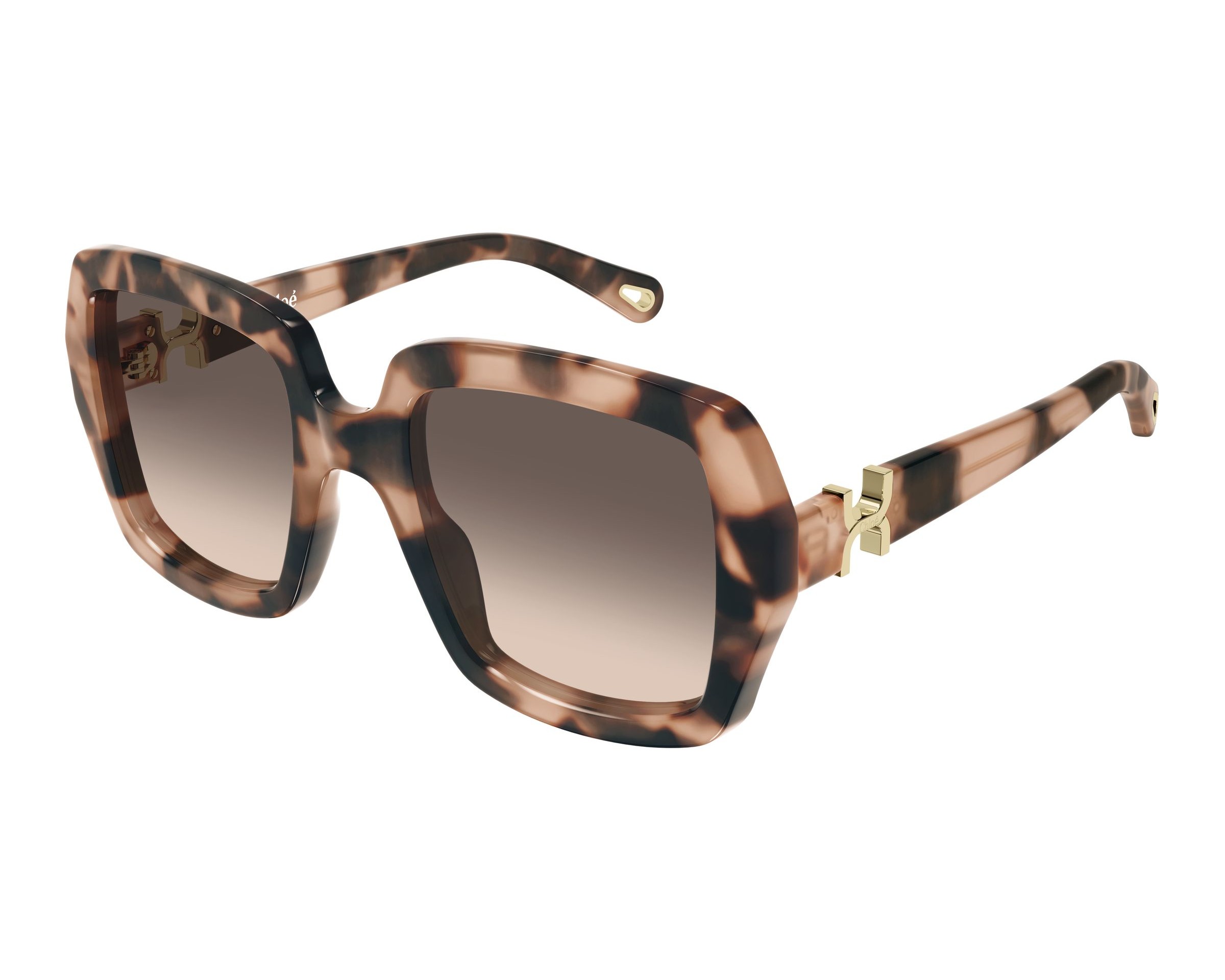 Chloe CH0301S 006 52-22 Havane  vue de profil
