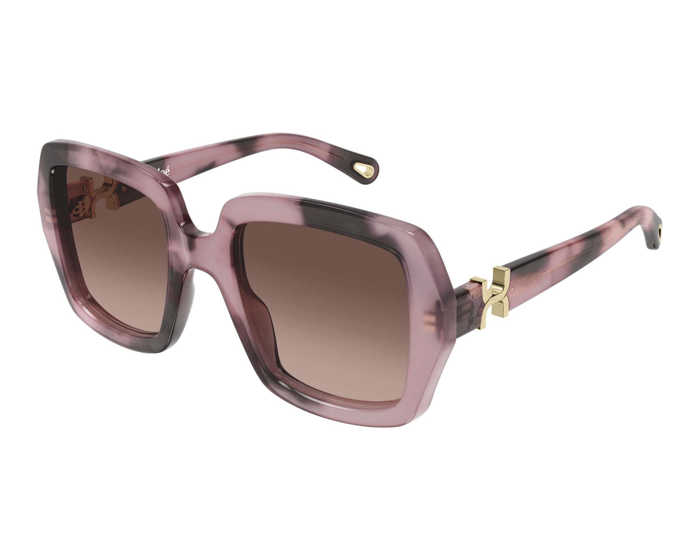 Chloe CH0301S 007 52-22 Havane  vue de profil