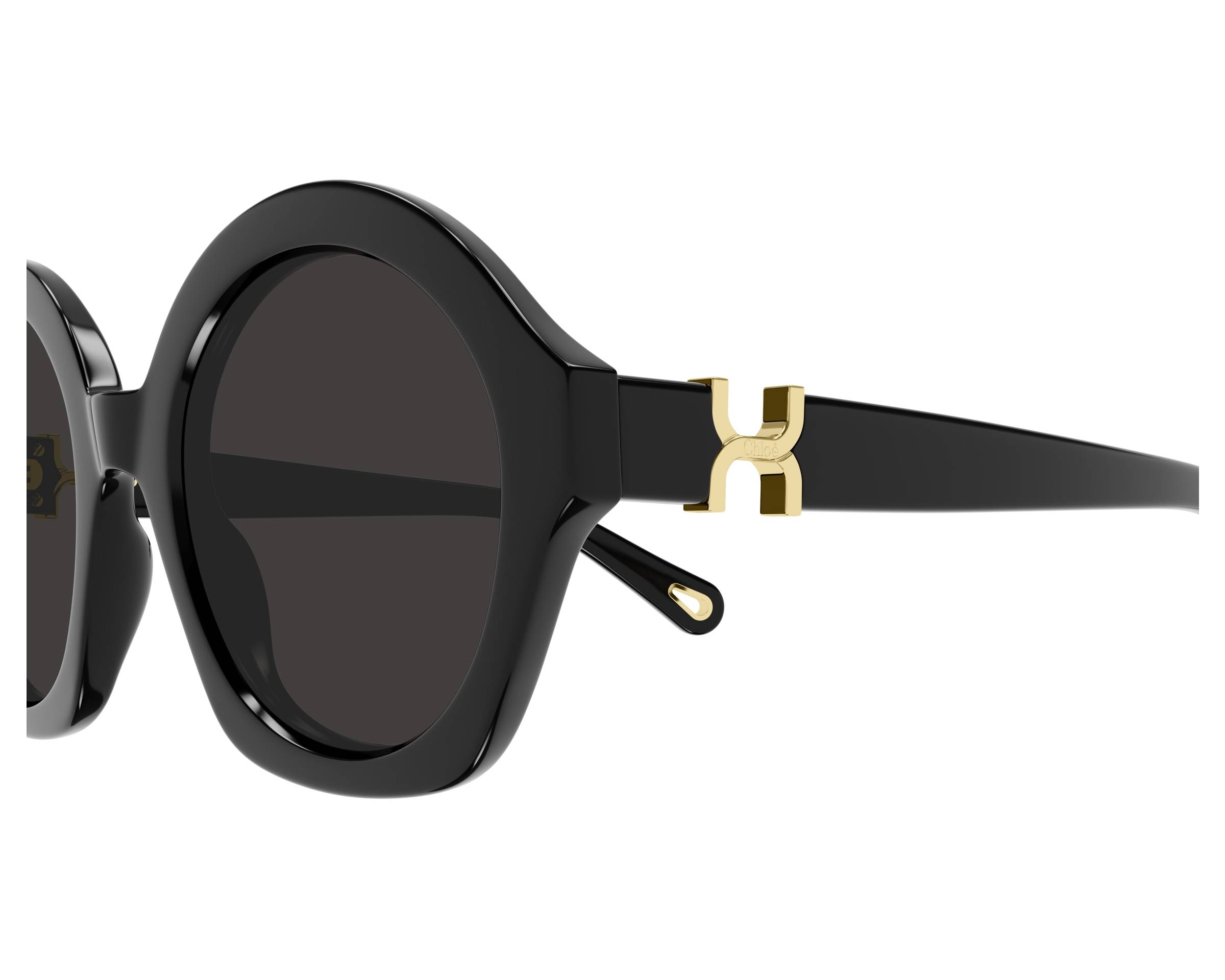 Chloe CH0302S 001 53-23 Noir  vue de c&ocirc;t&eacute;