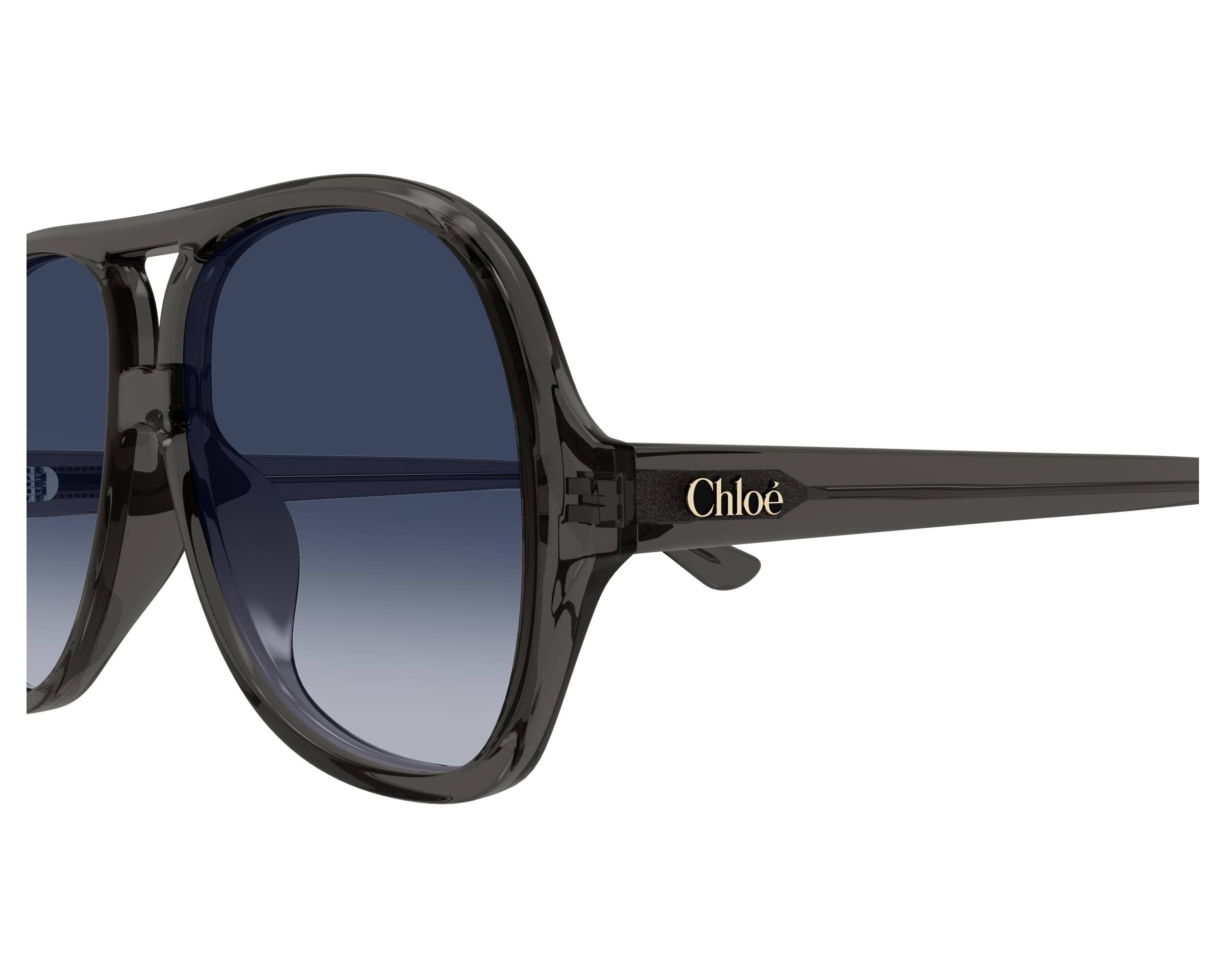 Chloe CH0289S 001 58-14 Gris  vue de profil