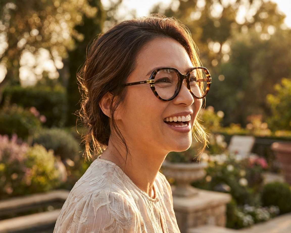 Chloe CH0206O 002 54-19 Havana  autre vue