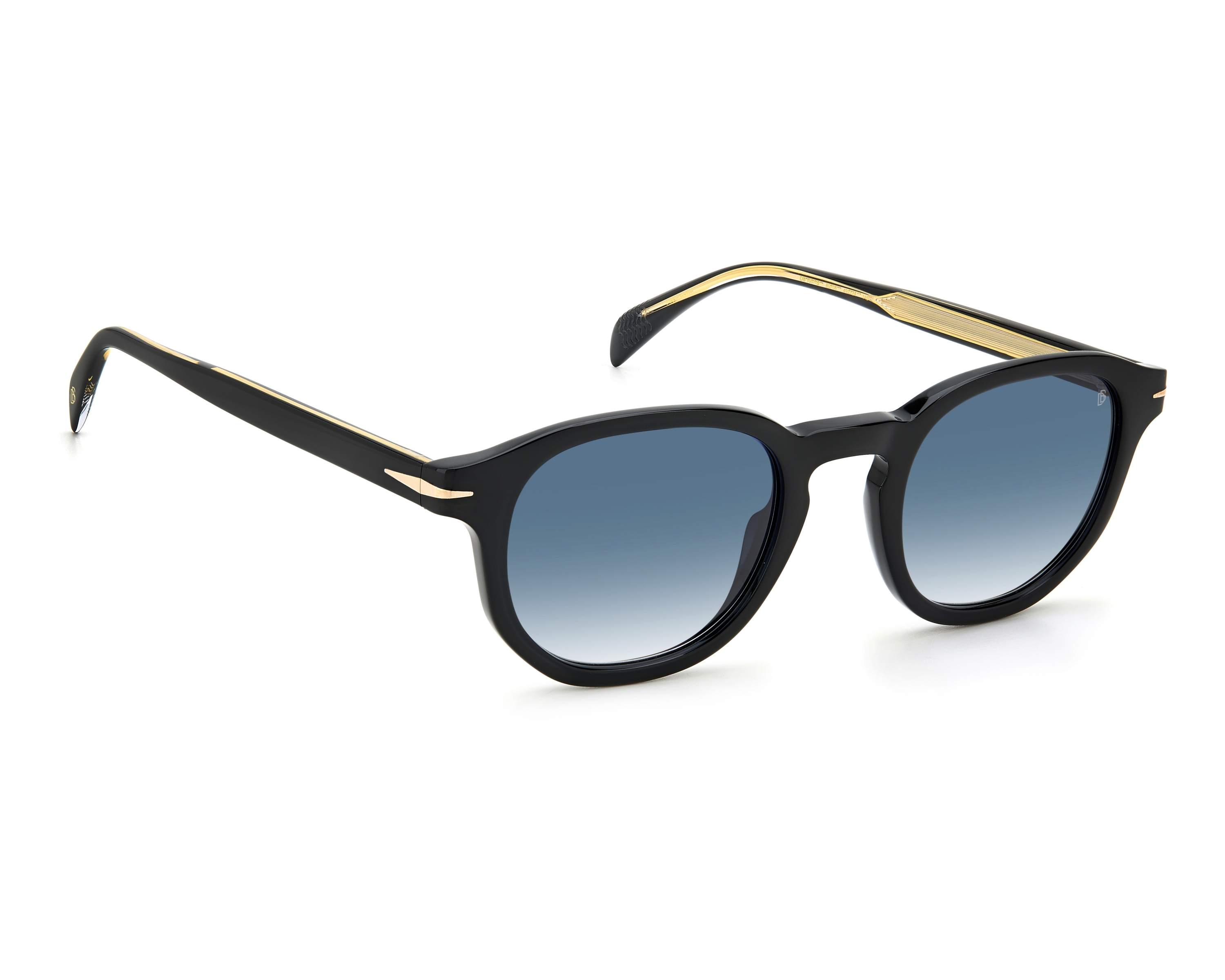 David Beckham DB-1007-S 807/08 49-24 Black  vue 360 degr&eacute;s 2