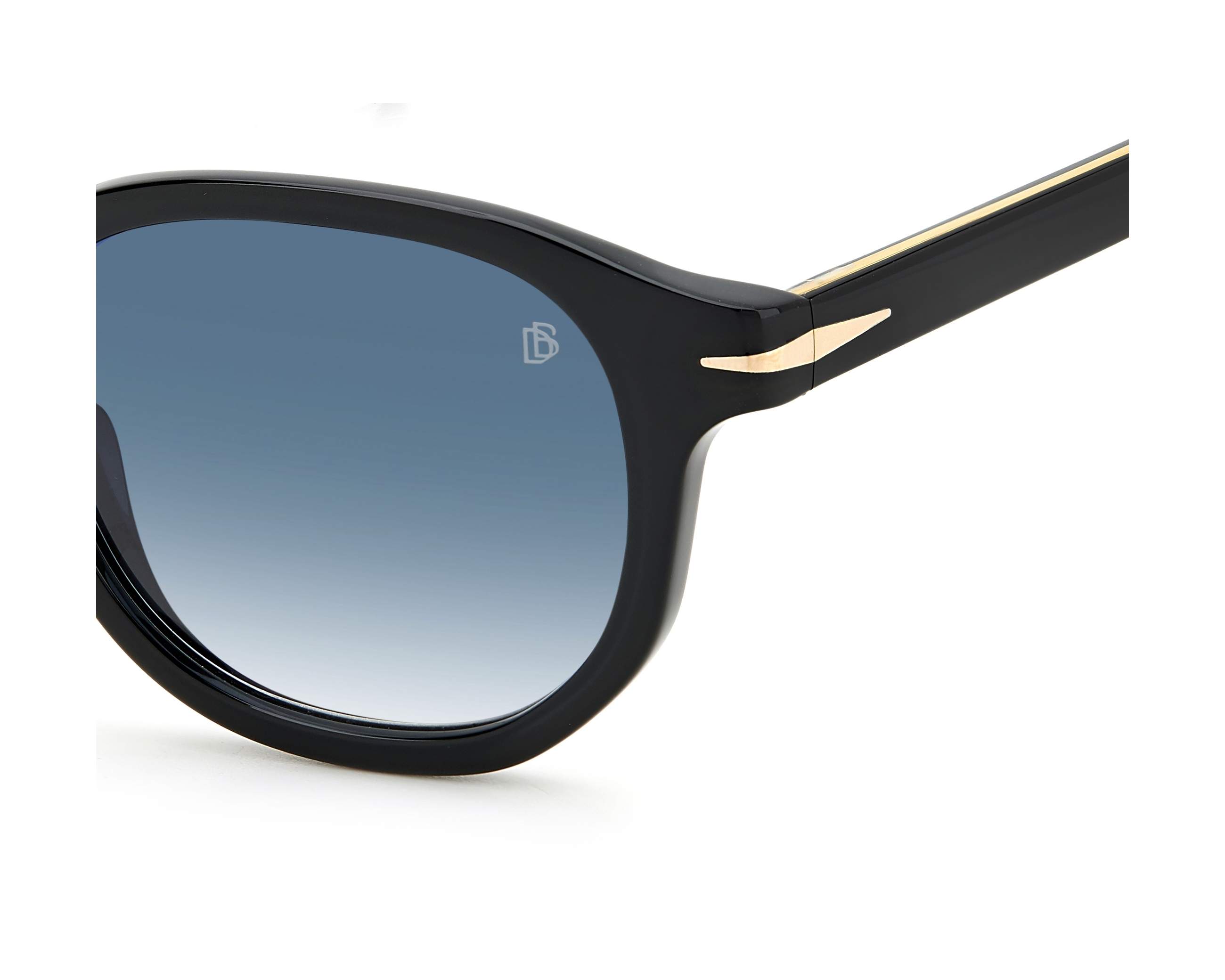 David Beckham DB-1007-S 807/08 49-24 Black  vue 360 degr&eacute;s 4