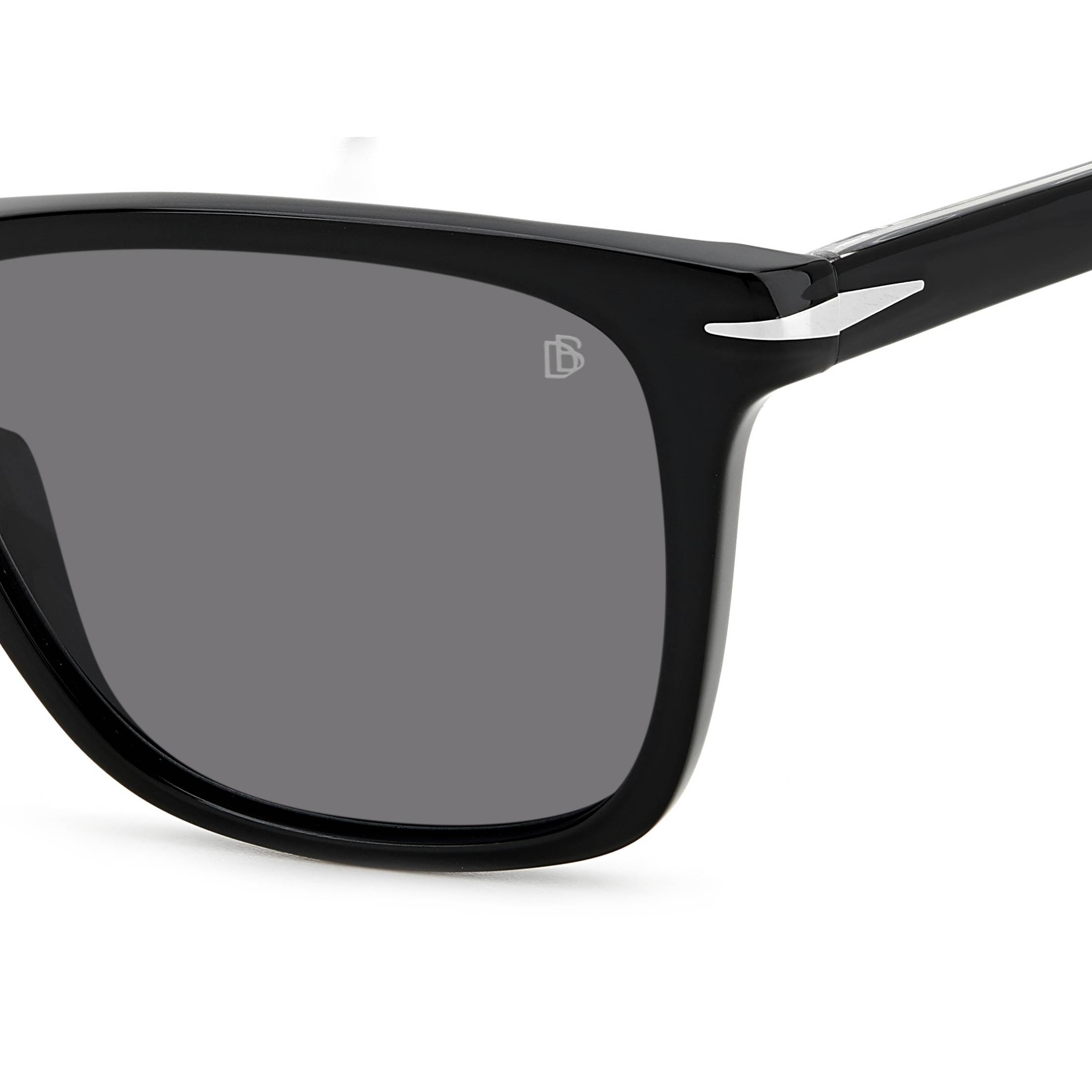 Lunettes De Soleil David Beckham DB 1092/S 807 - Noir, Taille 55/17/145 Homme