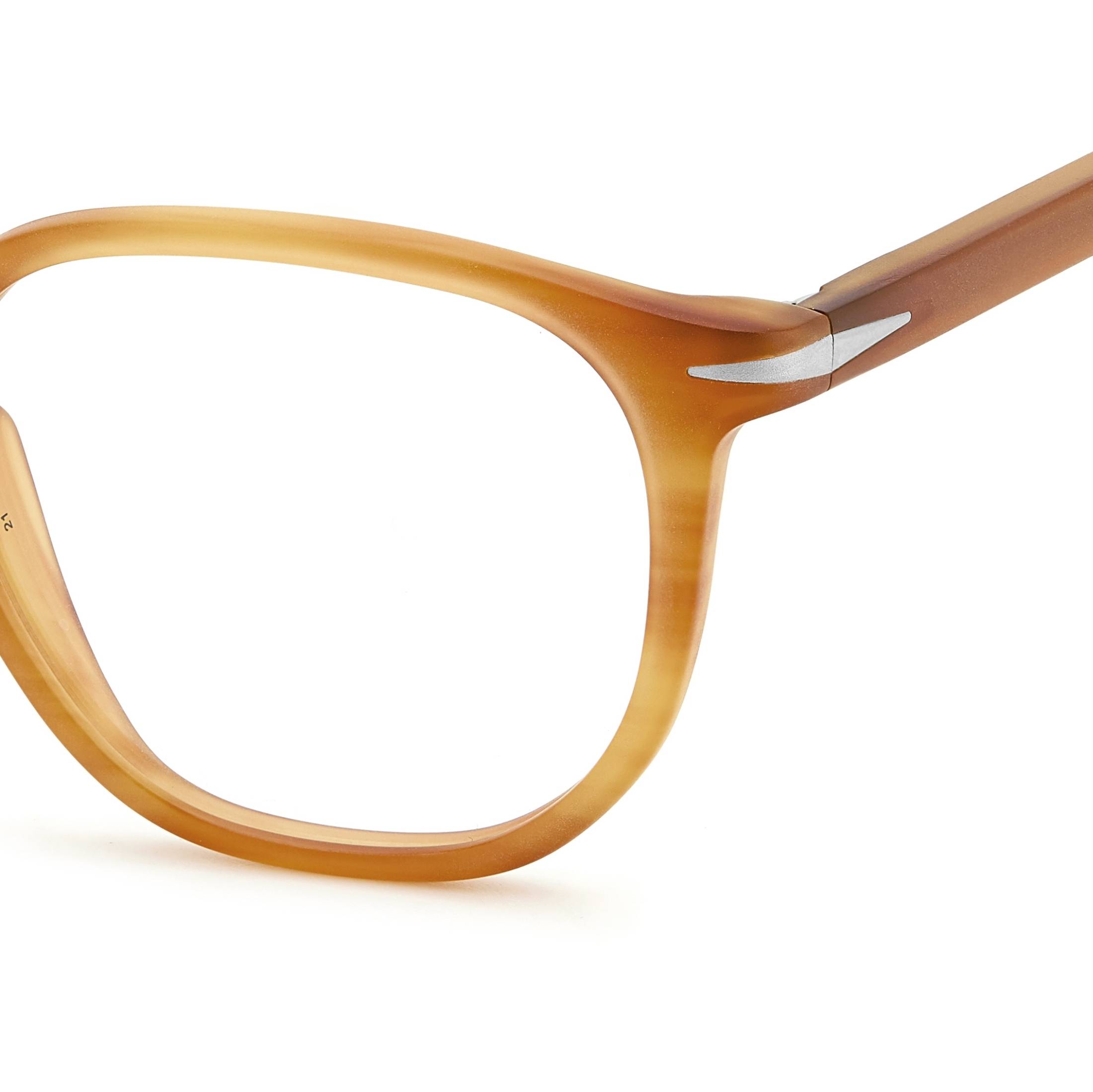Lunettes De Vue David Beckham DB 1135 EX4 - Marron Corne 55/17/150, Homme, Neuves