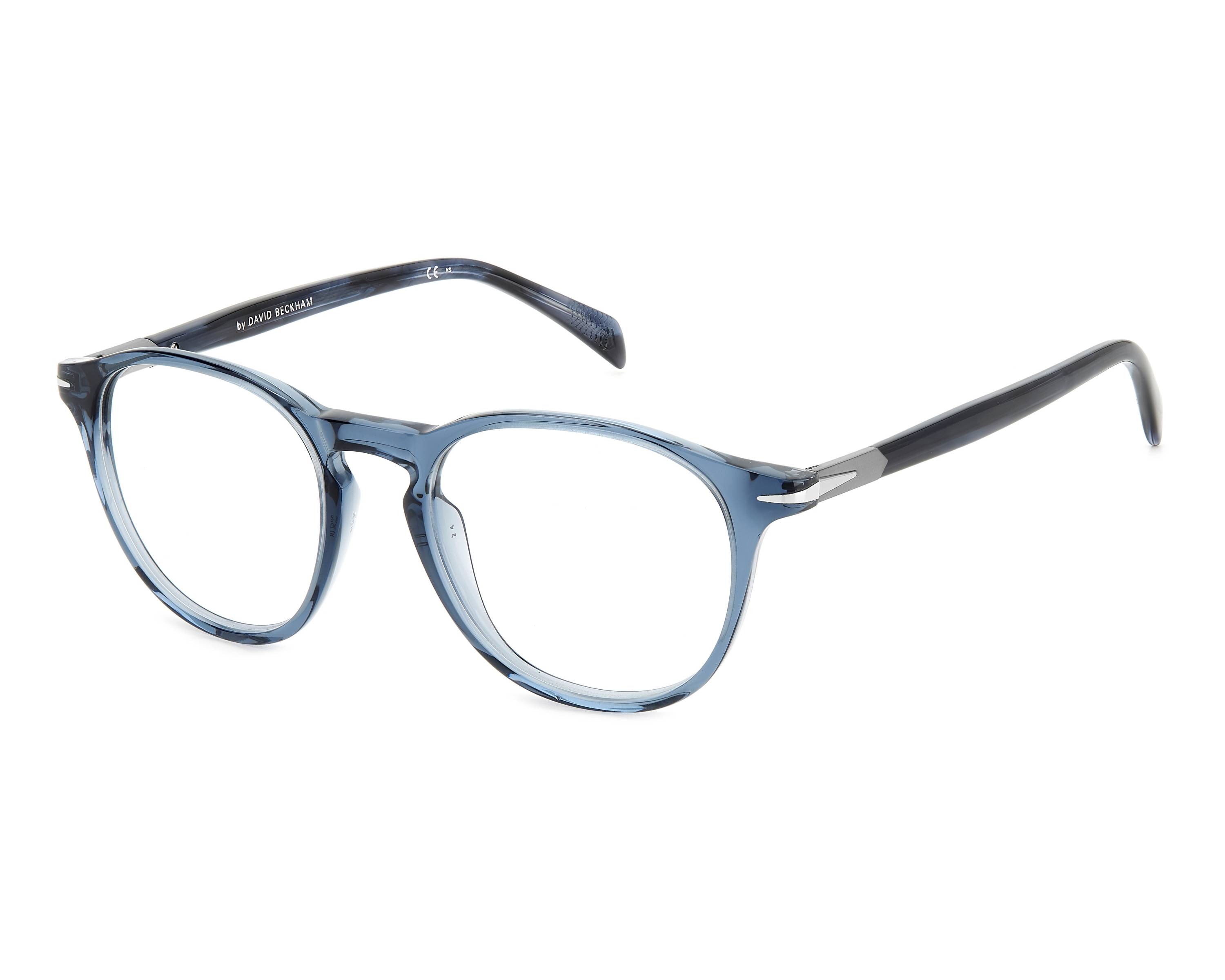 David Beckham DB-1126 Y00 50-19 Bleu  vue 360 degr&eacute;s 1