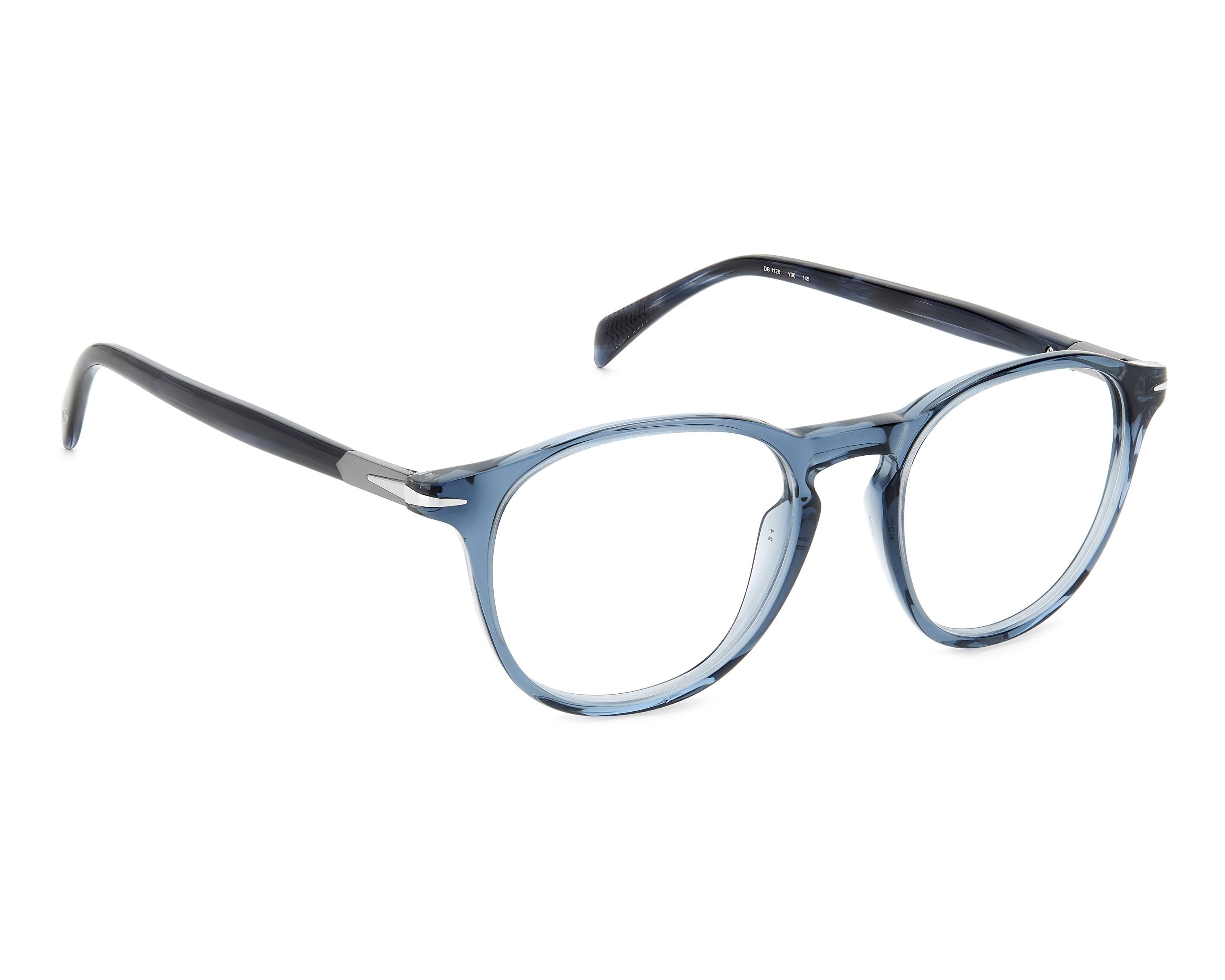 David Beckham DB-1126 Y00 50-19 Bleu  vue 360 degr&eacute;s 2