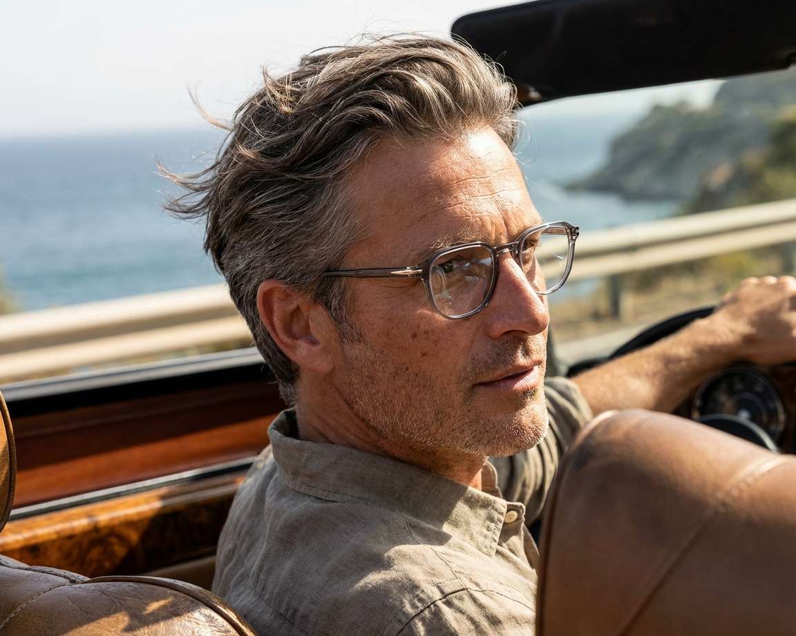 David Beckham DB-1140 TX7 47-22 Gris  vue 360 degr&eacute;s 6