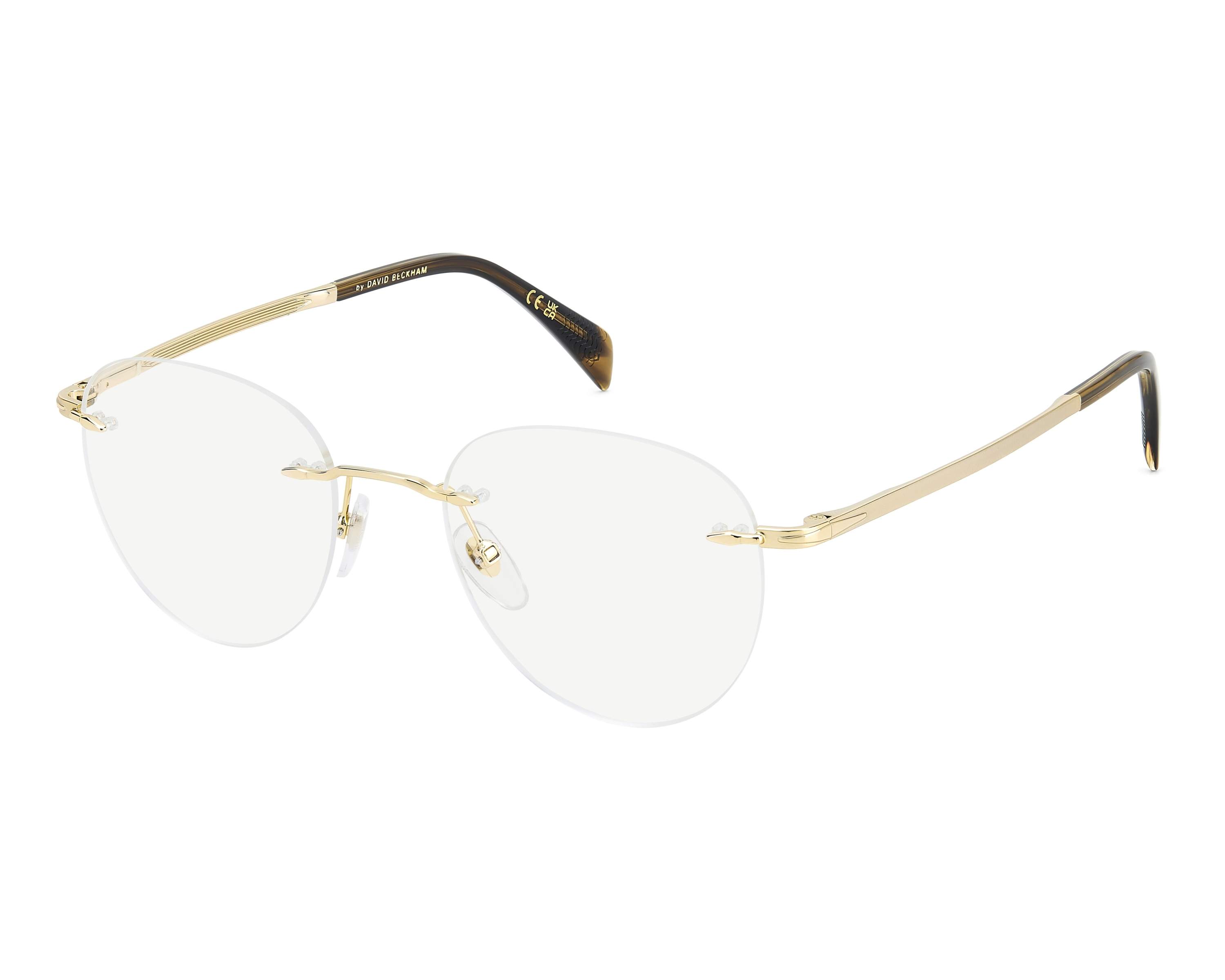 David Beckham DB-1166 J5G 50-19 Or  vue 360 degr&eacute;s 2
