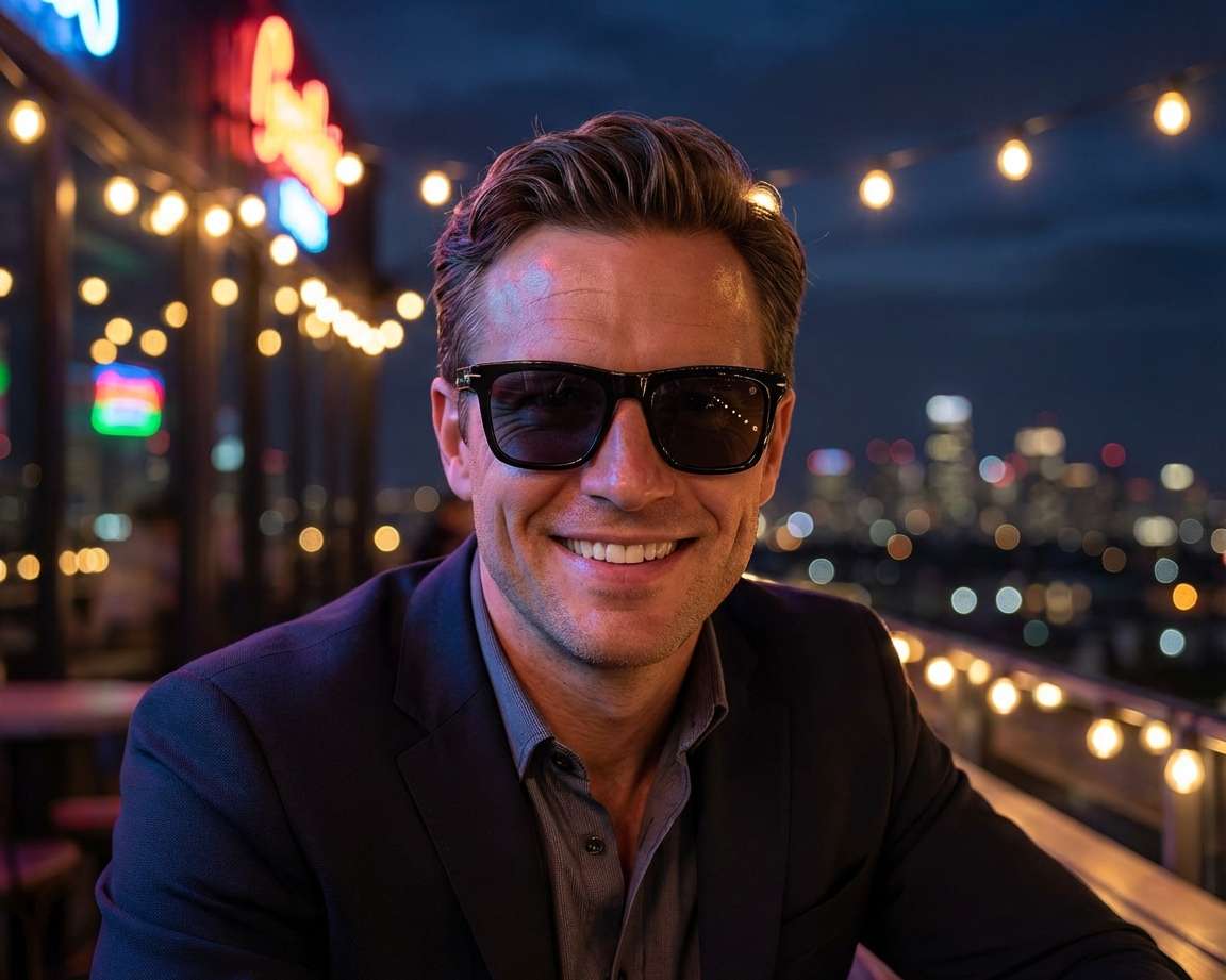 David Beckham DB-7000-CS 807/M9  53-19 Noir  vue 360 degr&eacute;s 8