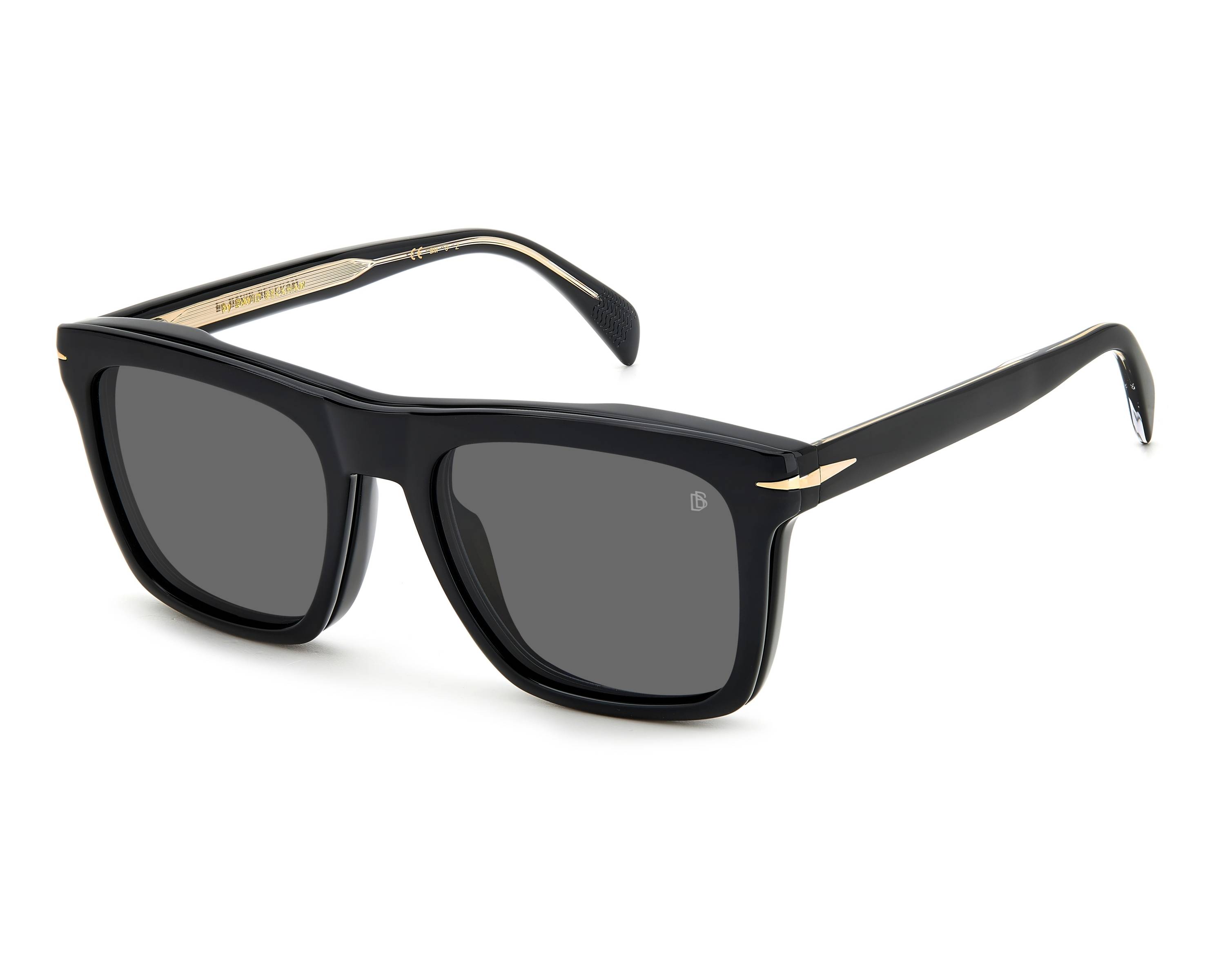 David Beckham DB-7000-CS 807/M9  53-19 Noir  vue 360 degr&eacute;s 6