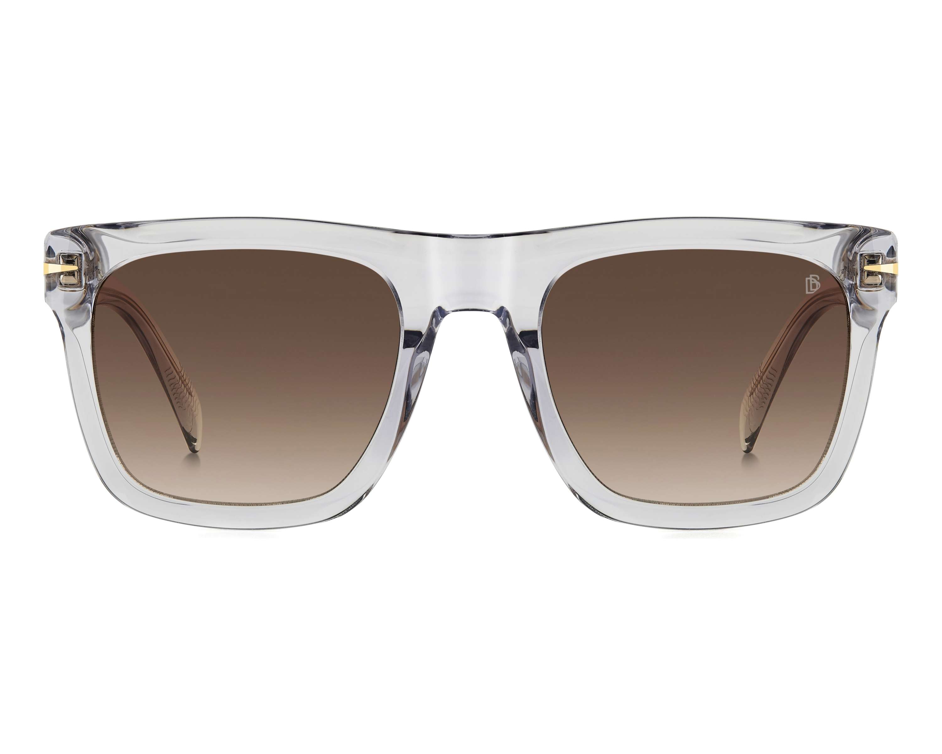 David Beckham DB-7000-S-FLAT 63M/HA - Gris  vue 360 degr&eacute;s 3