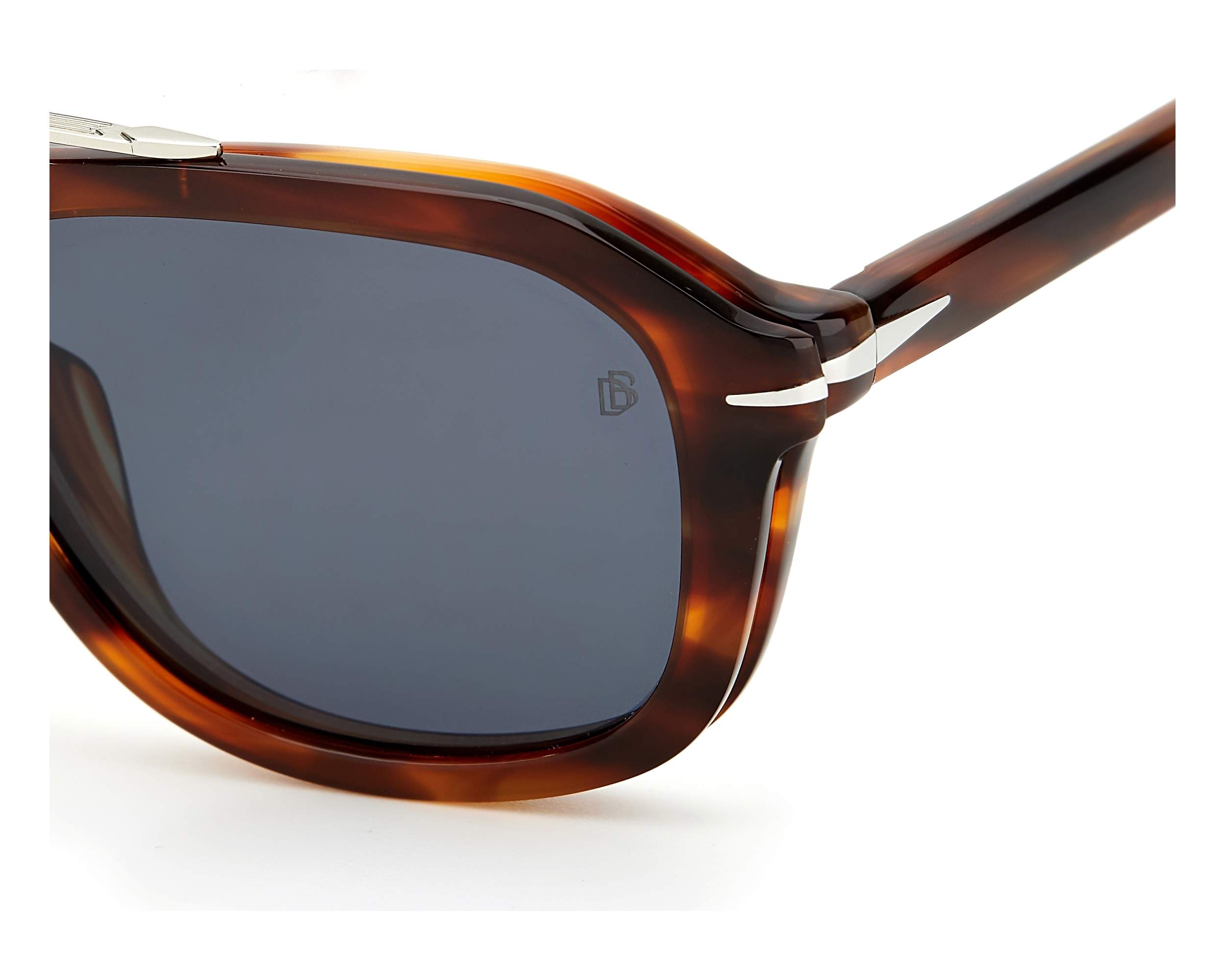 David Beckham DB-7006-G-CS EX4 54-17 Brown Steel vue 360 degr&eacute;s 1