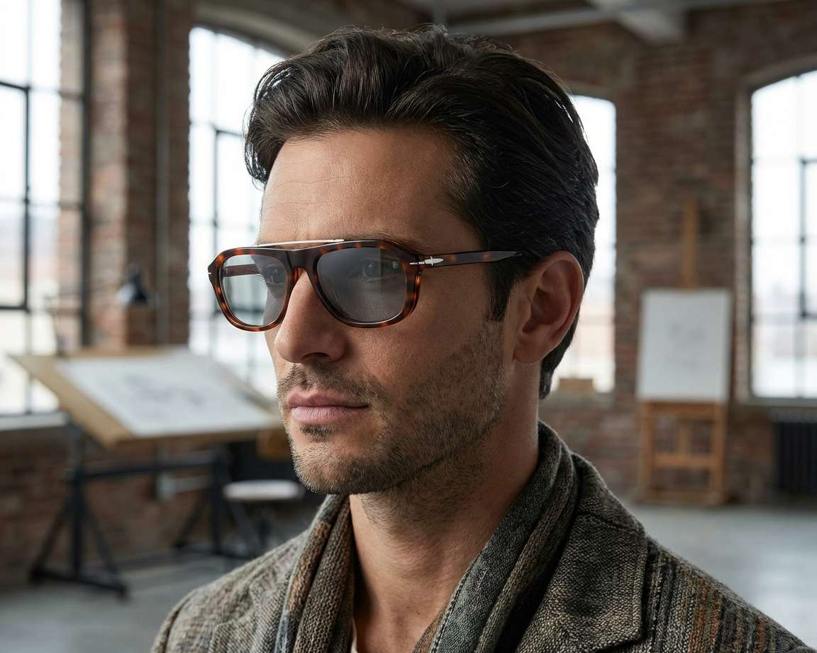 David Beckham DB-7006-G-CS EX4 54-17 Brown Steel vue 360 degr&eacute;s 6