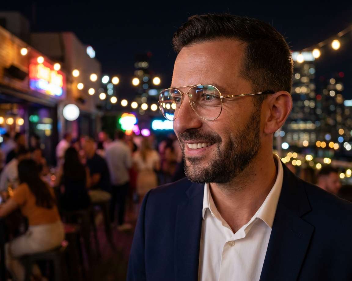 David Beckham DB-7013 J5G 56-14 Gold  vue 360 degr&eacute;s 5