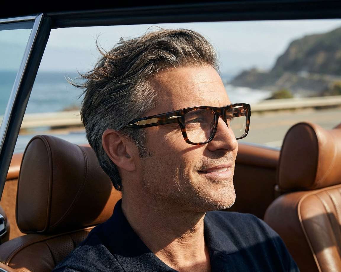 Lunettes De Vue David Beckham DB 7020 - Monture Brown Havana - Taille 51/20/145 - Homme - Neuf Avec étiquettes