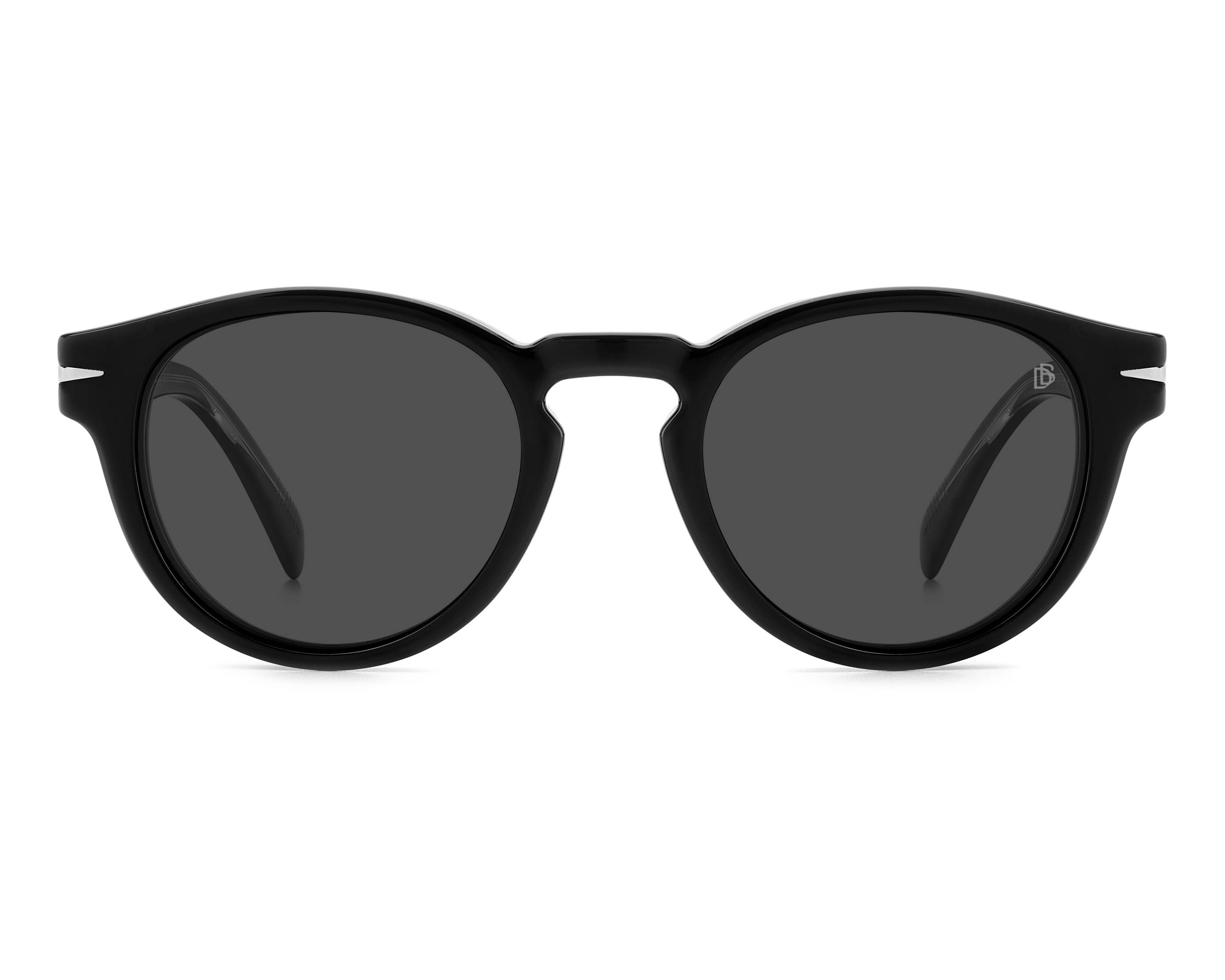 David Beckham DB-7104-CS 807/M9 49-21 Noir  vue 360 degr&eacute;s 3