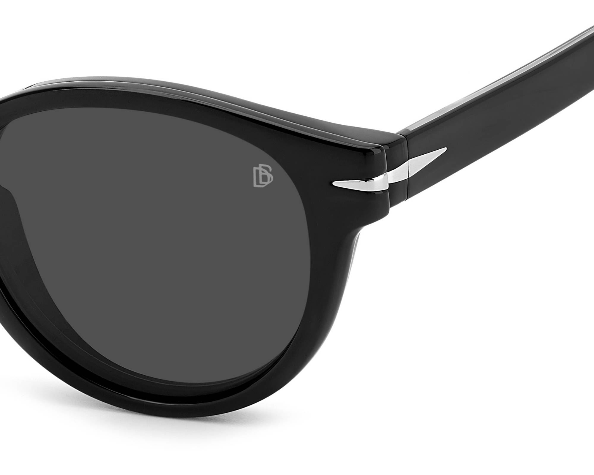 David Beckham DB-7104-CS 807/M9 49-21 Noir  vue 360 degr&eacute;s 5
