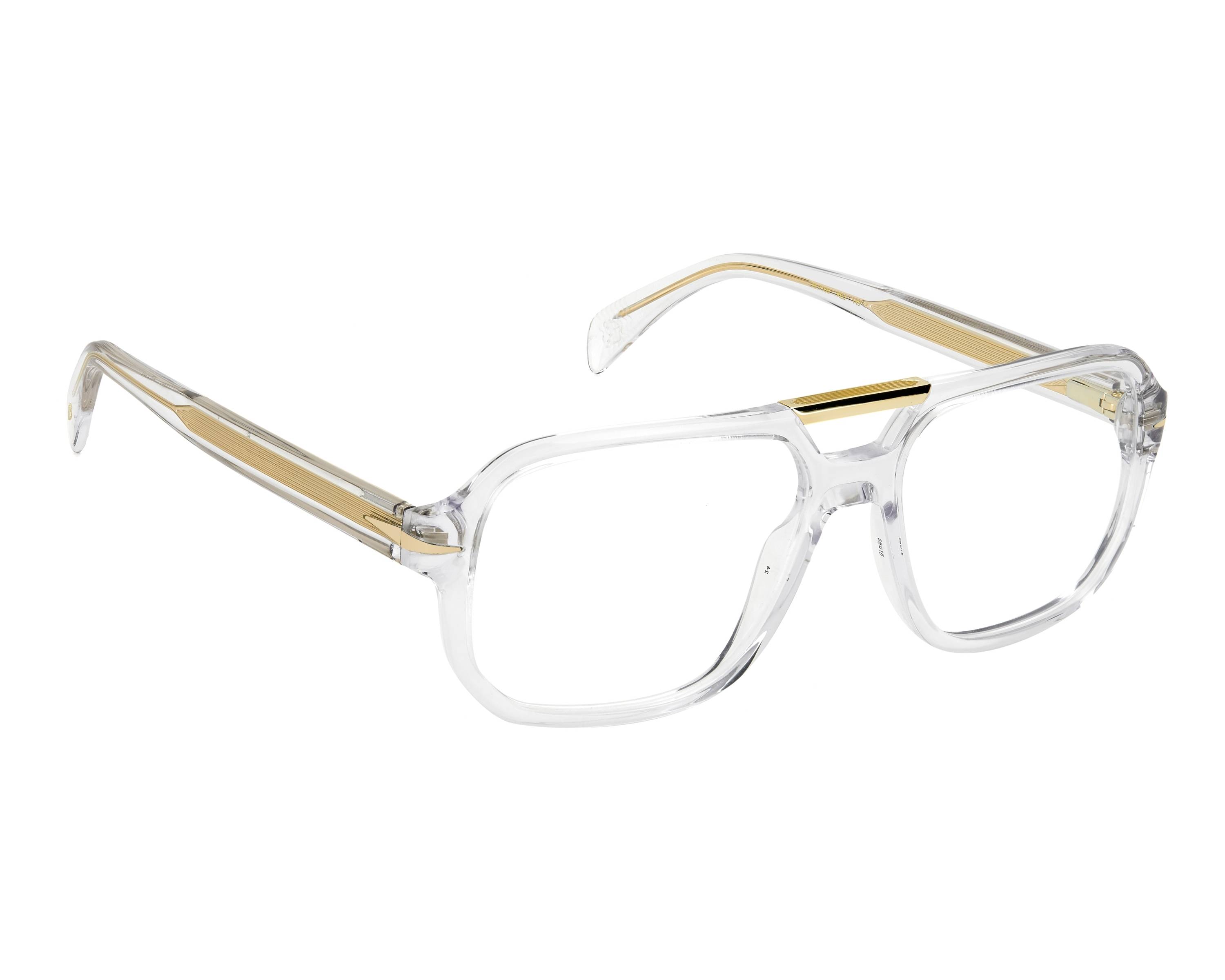 David Beckham DB-7108 REJ 56-16 Or Cristal vue 360 degr&eacute;s 2
