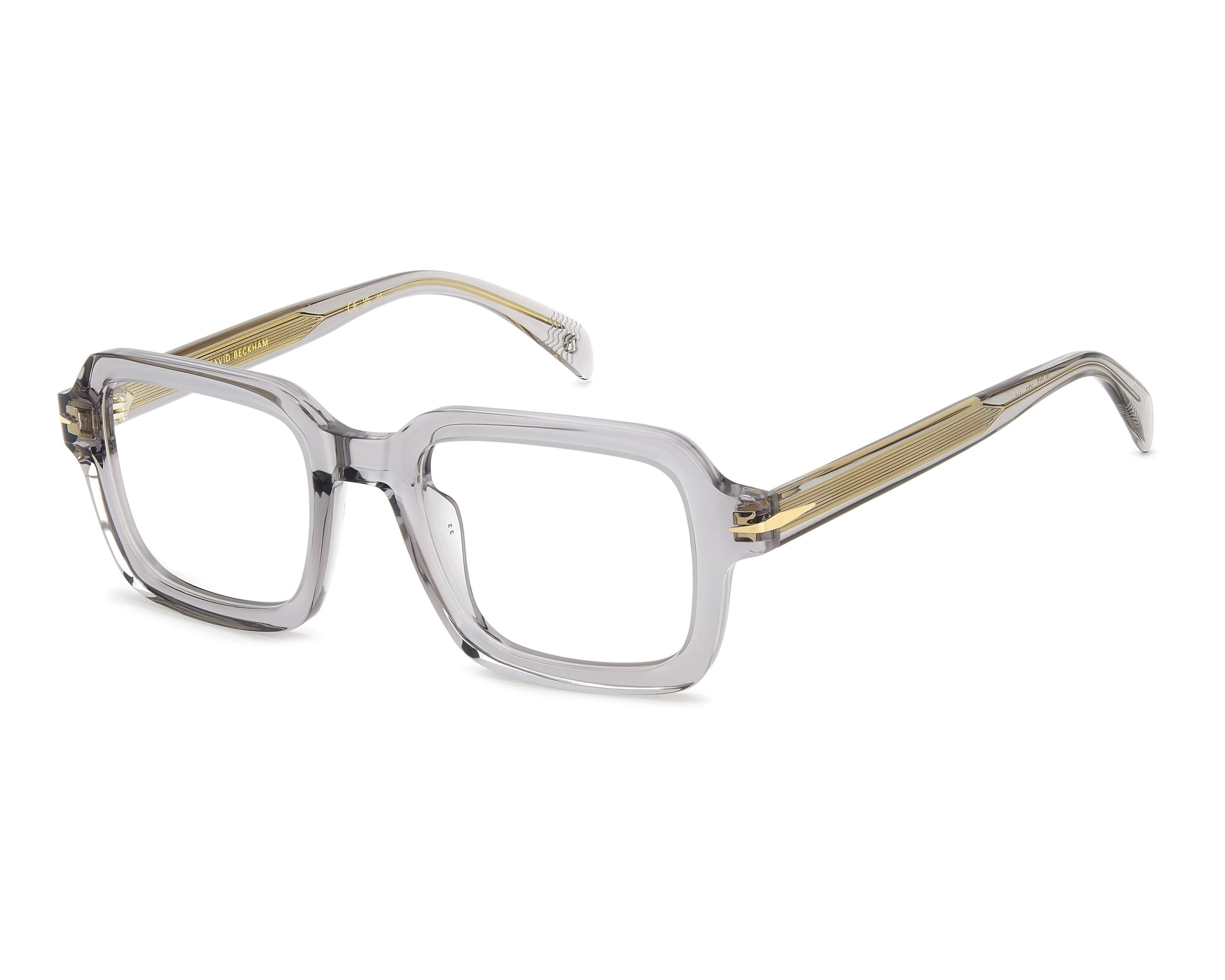 Lunettes De Vue David Beckham DB 1104 - Couleur Matte Gold - Taille 52/20/150 - Pour Homme - Neuves Avec étiquettes