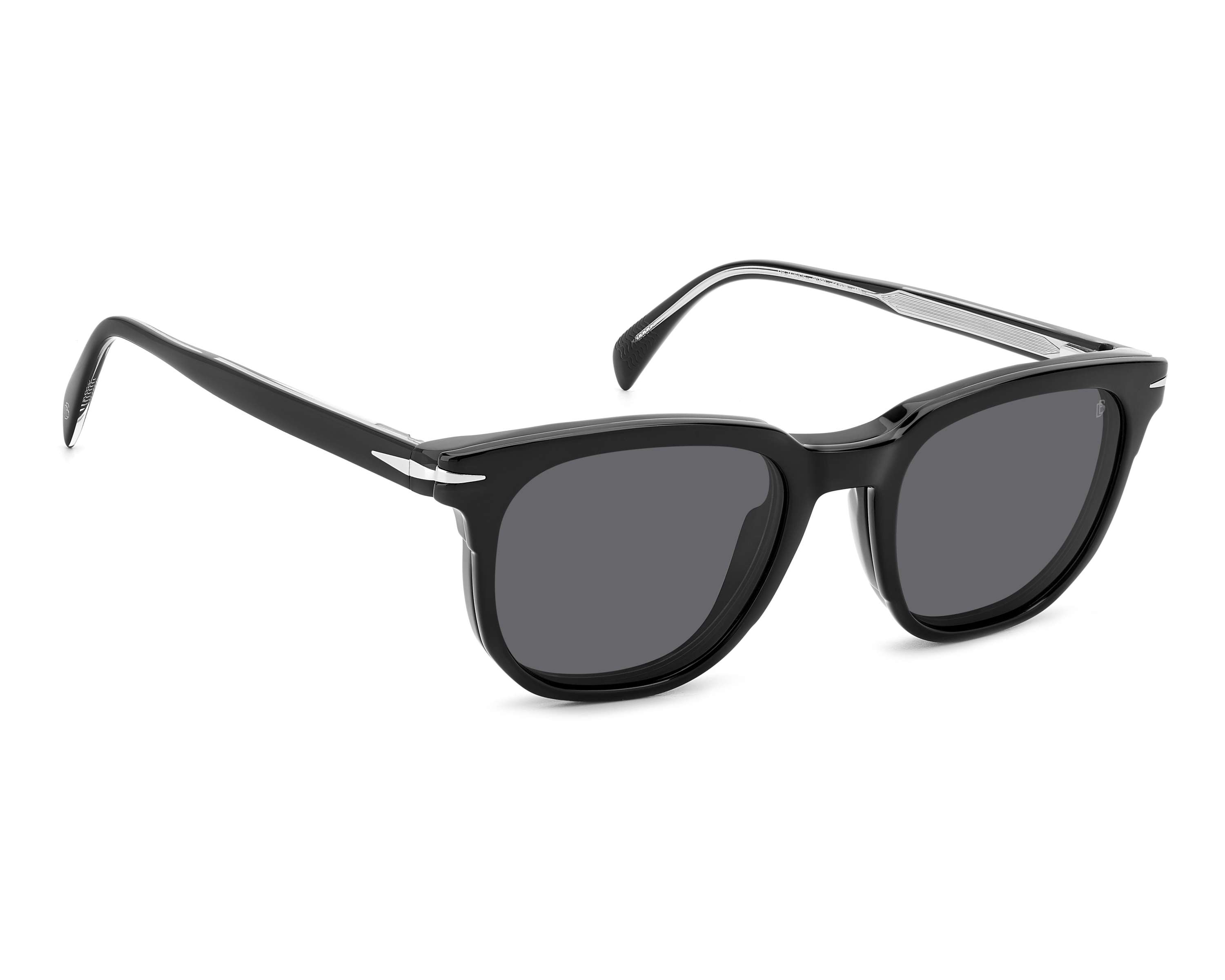 David Beckham DB-7120-CS 807/M9 51-20 Noir  vue 360 degr&eacute;s 2