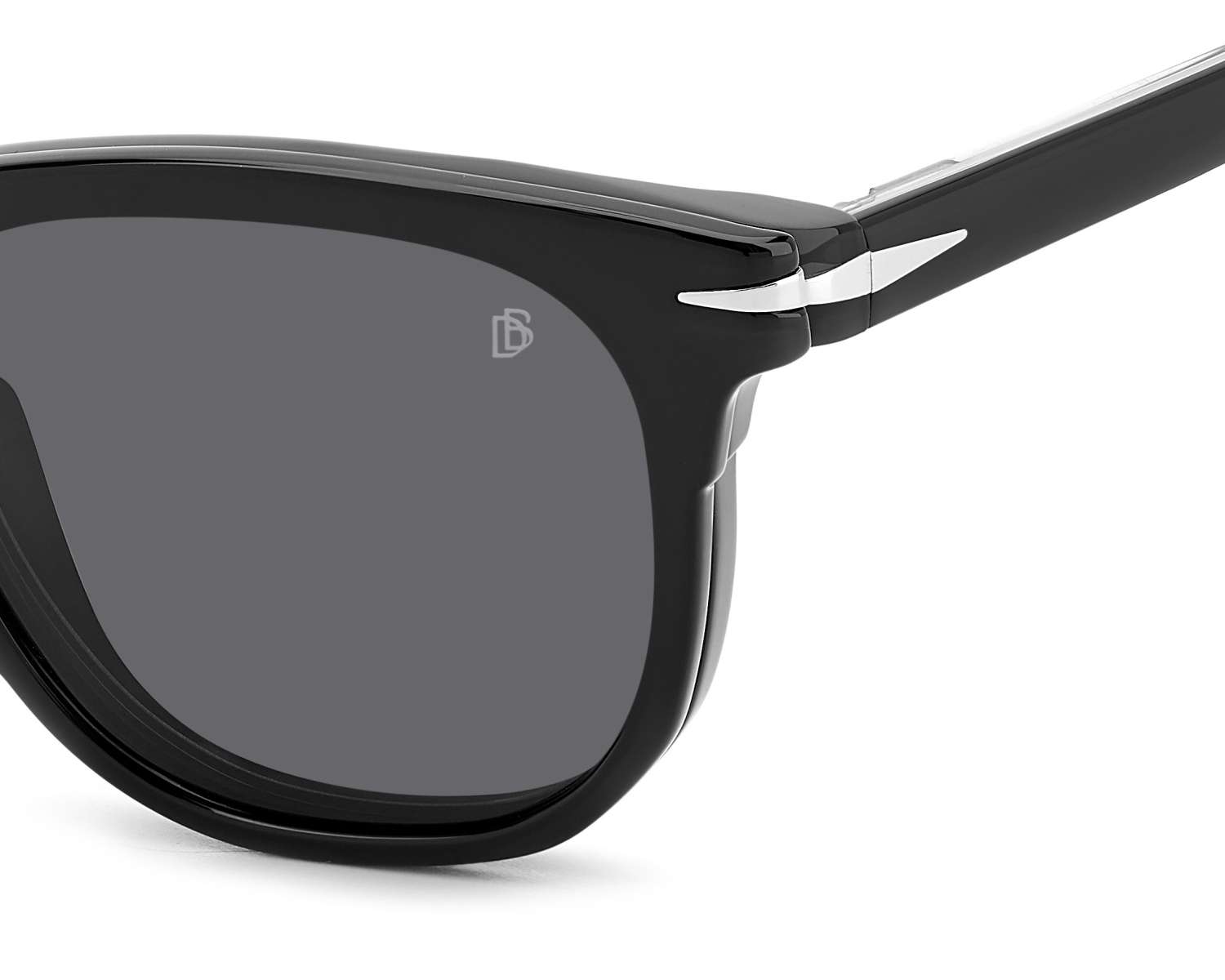 David Beckham DB-7120-CS 807/M9 51-20 Noir  vue 360 degr&eacute;s 5