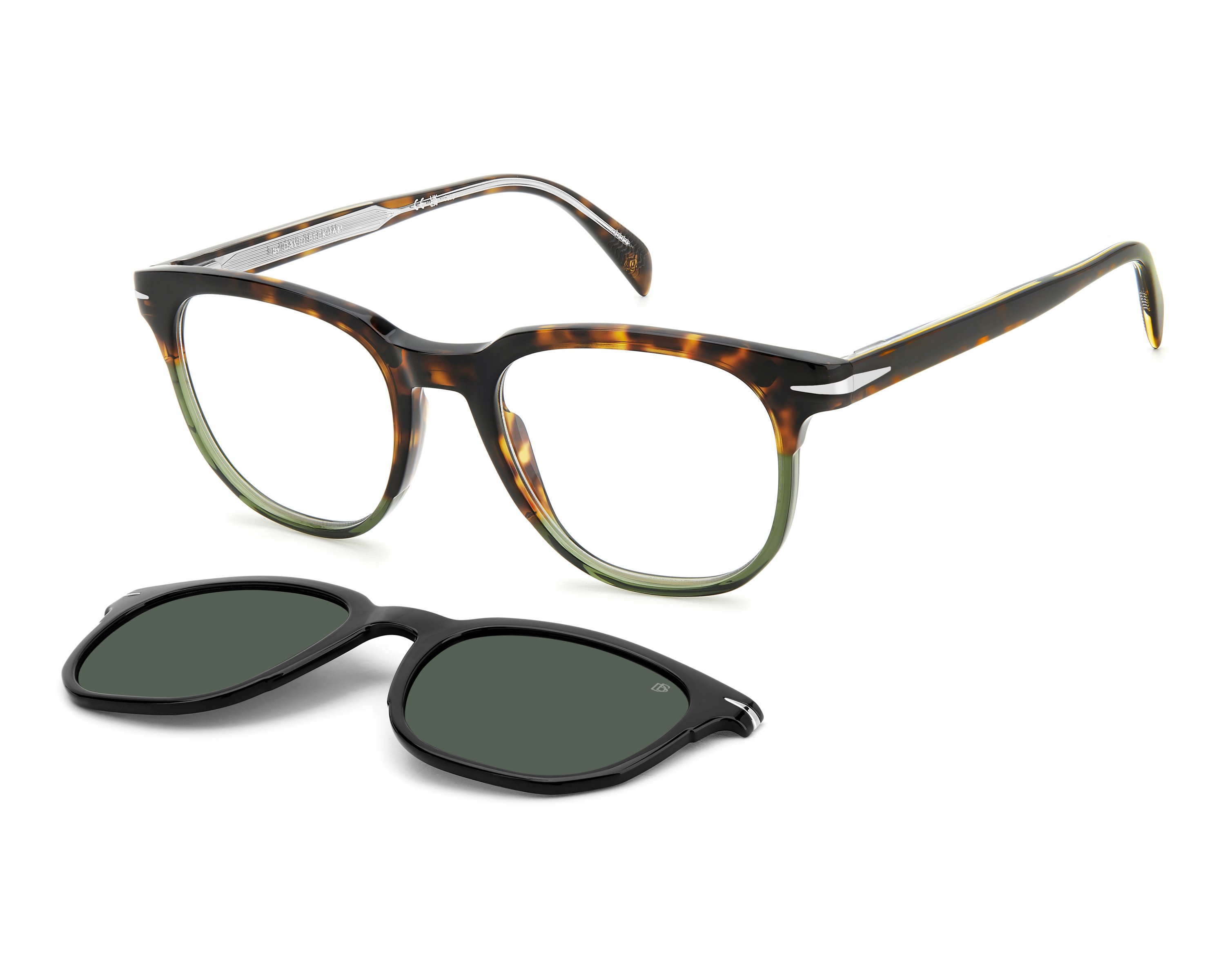 David Beckham DB-7120-CS PHW/UC 51-20 Vert  vue de profil