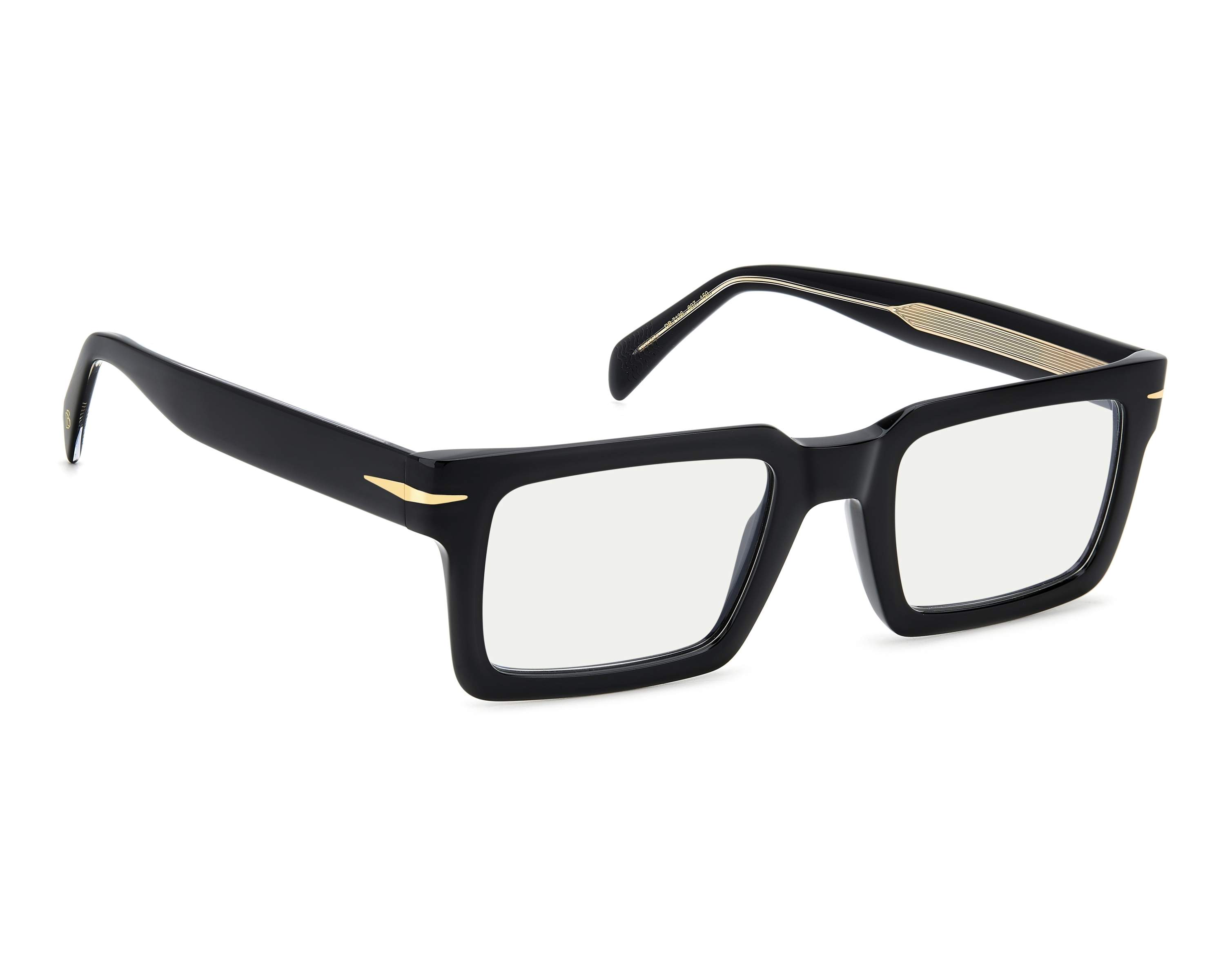 David Beckham DB-7126 807 51-22 Noir  vue de face